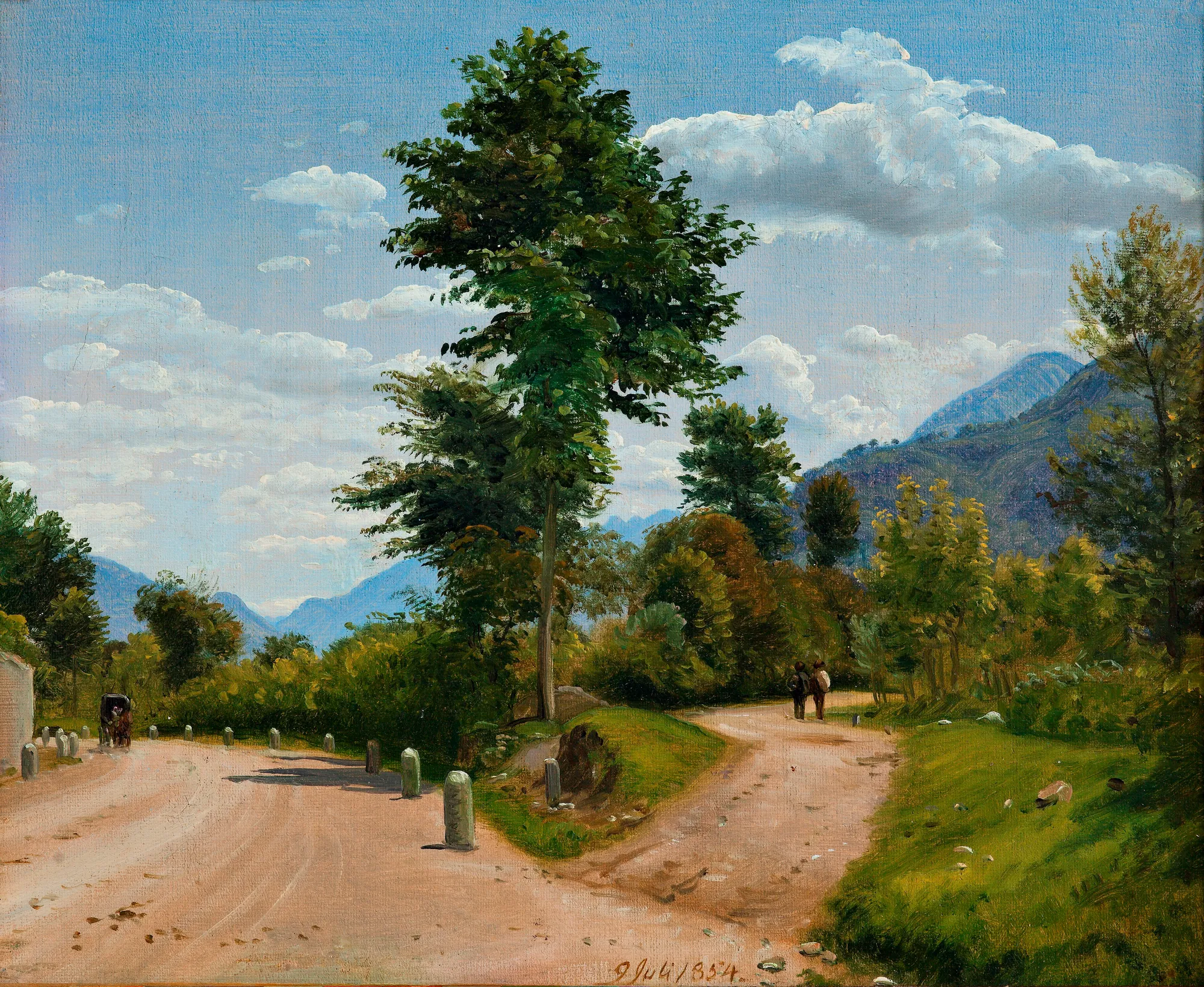 Country Road in the Sabine Hills