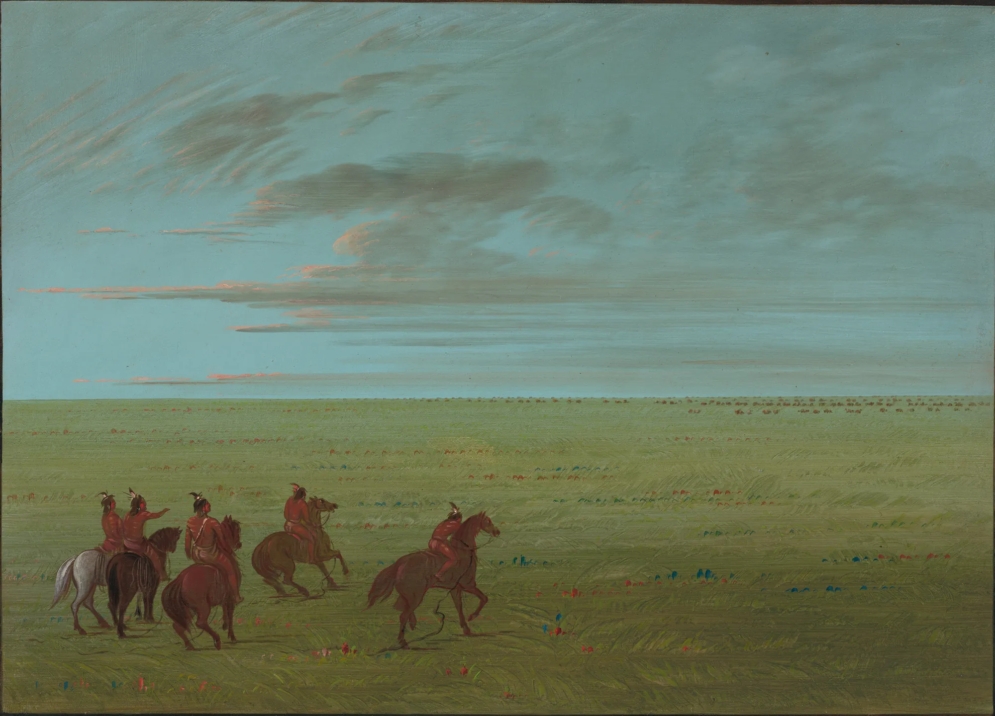 Connibos Starting for Wild Horses