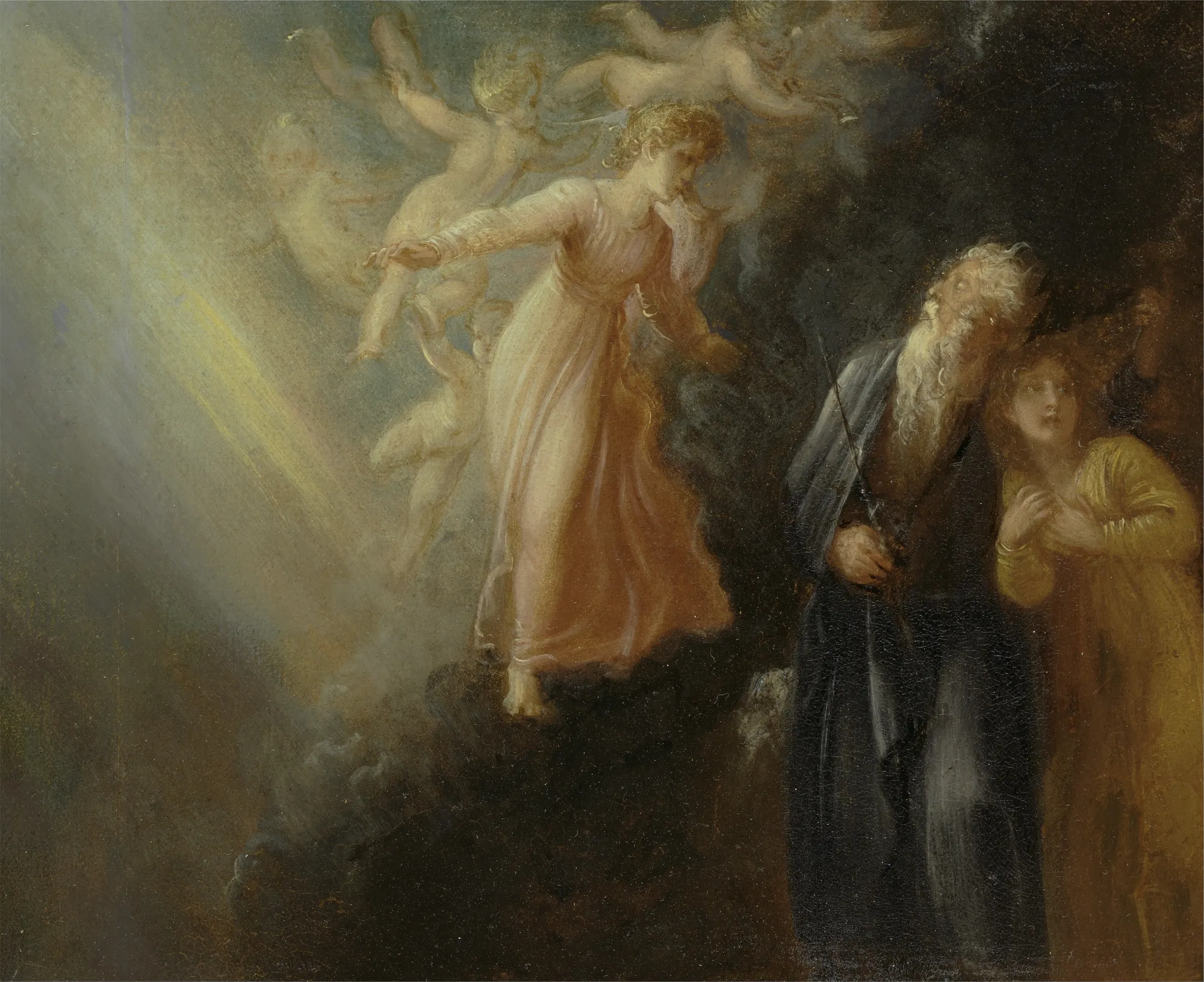 Prospero, Miranda and Ariel from The Tempest
