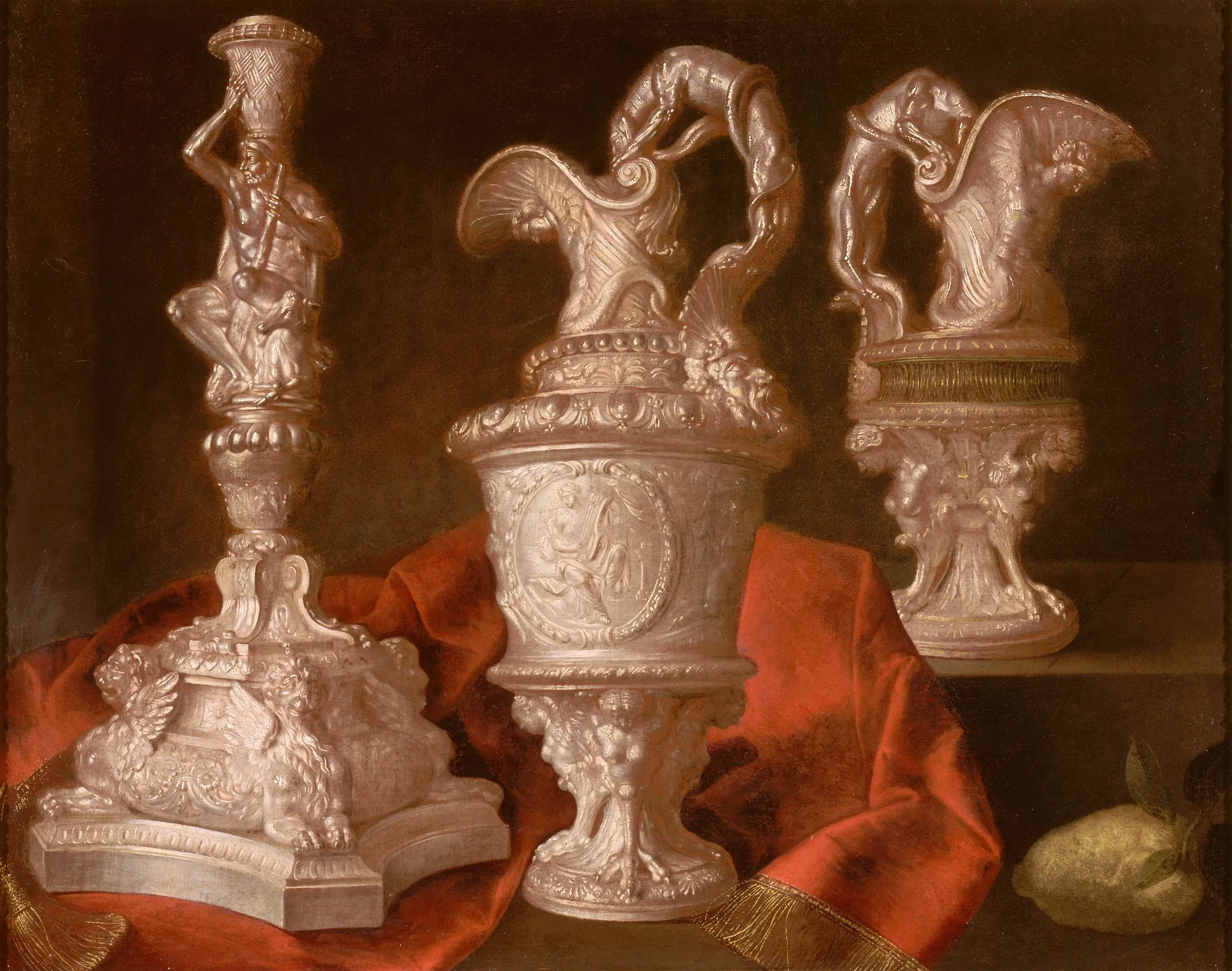 Still Life with Silver Torch