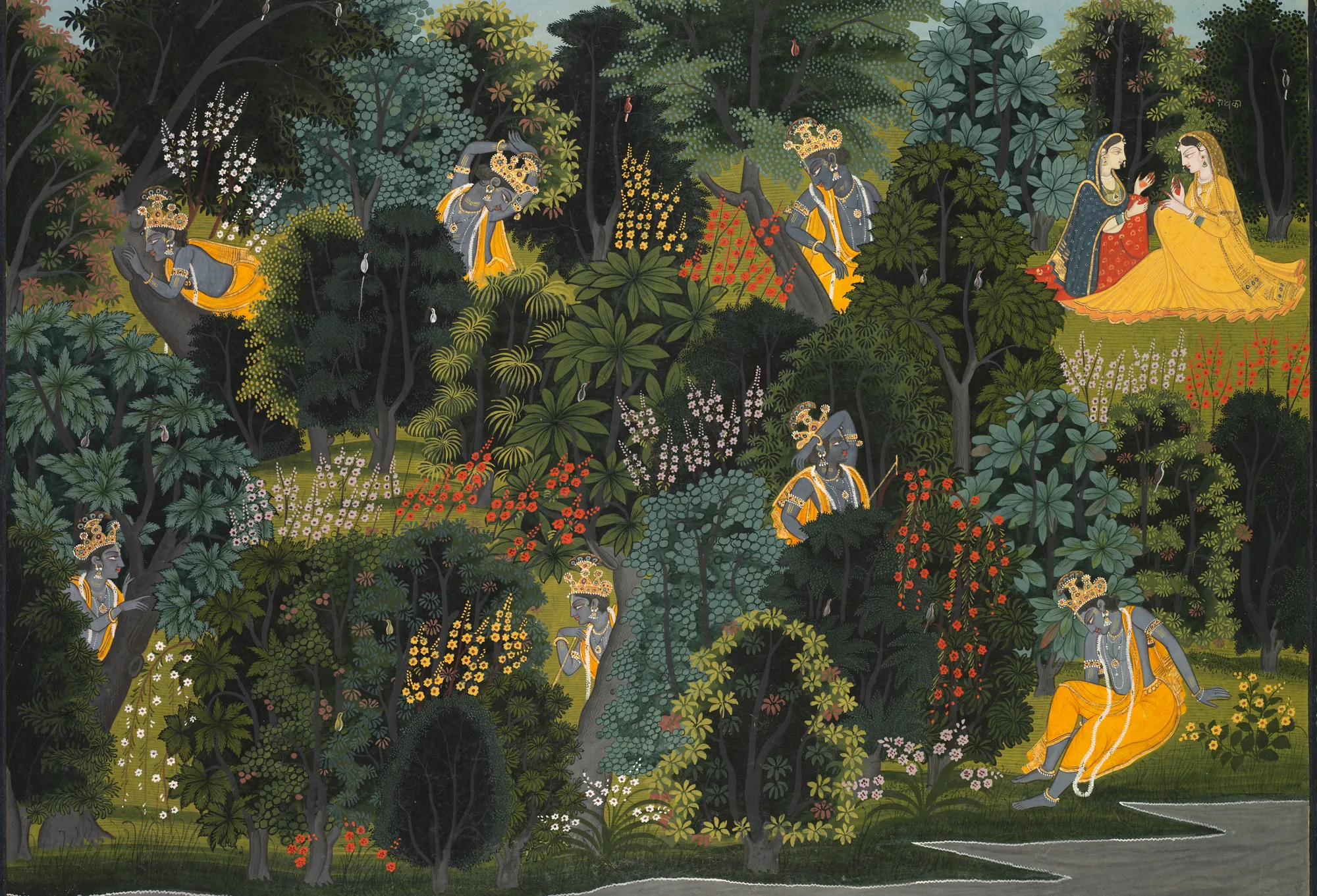 Krishna's Longing for Radha