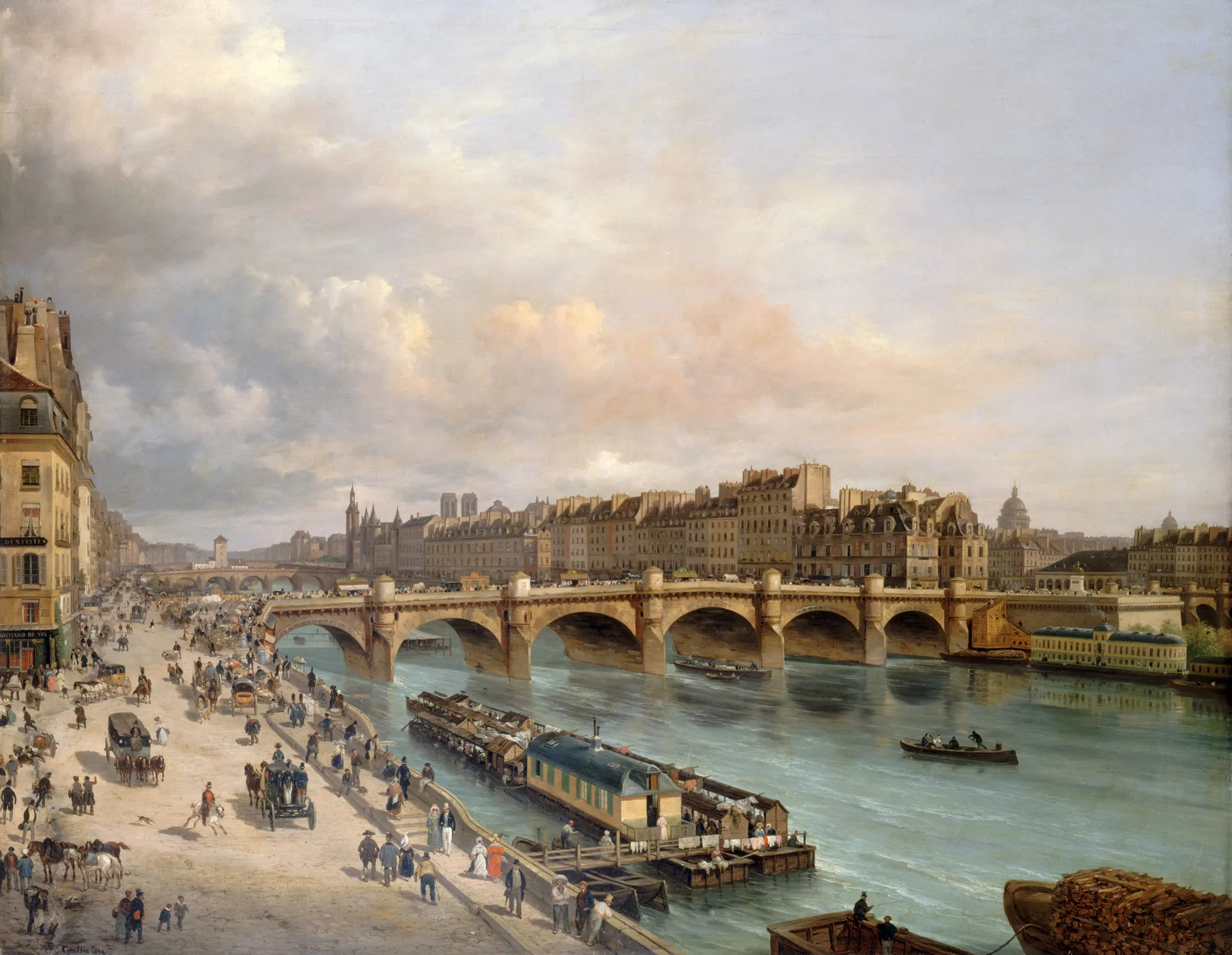 The Pont-Neuf and the Île de la Cité, Paris