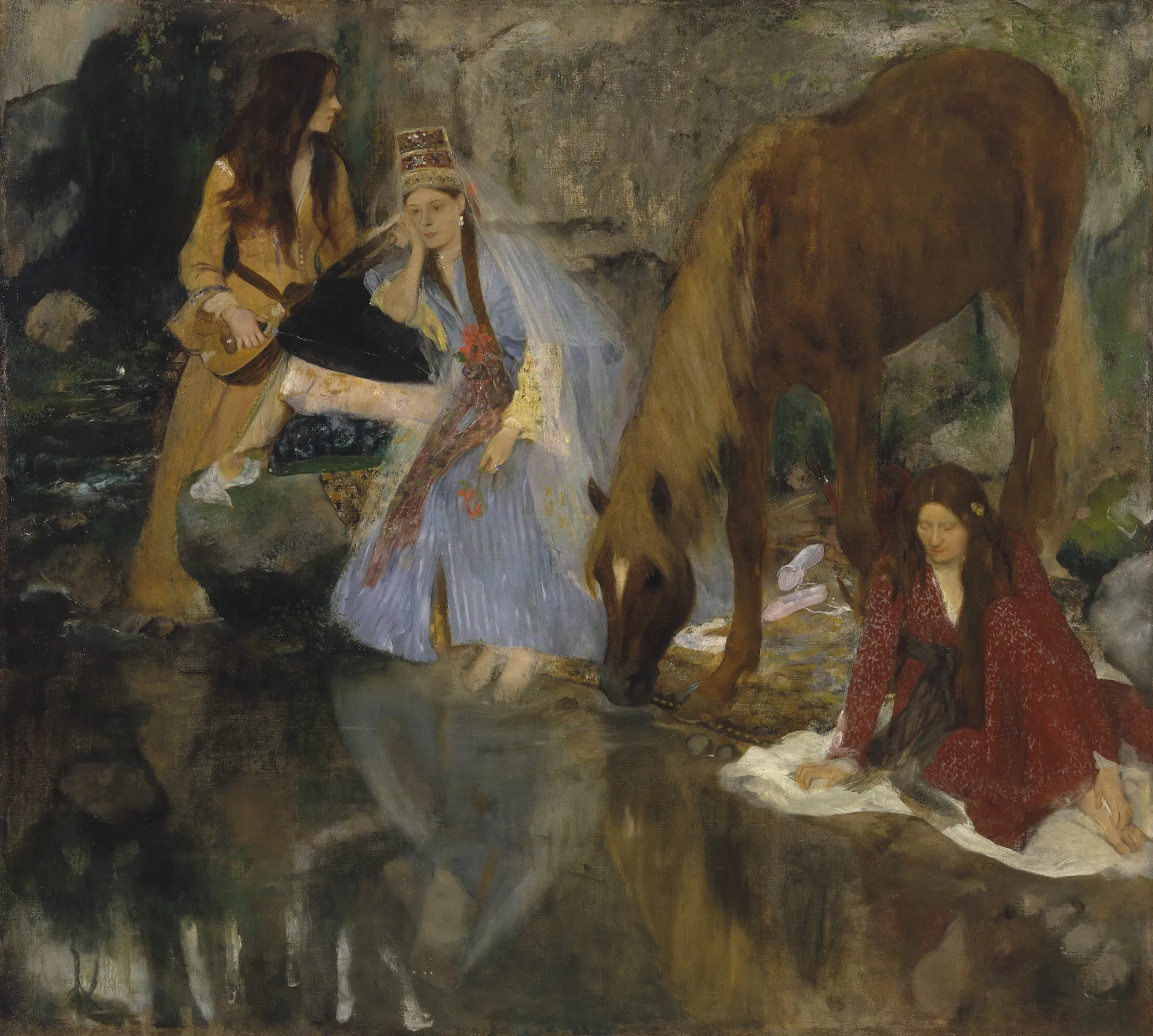 Portrait of Mlle Fiocre in the Ballet 'La Source'
