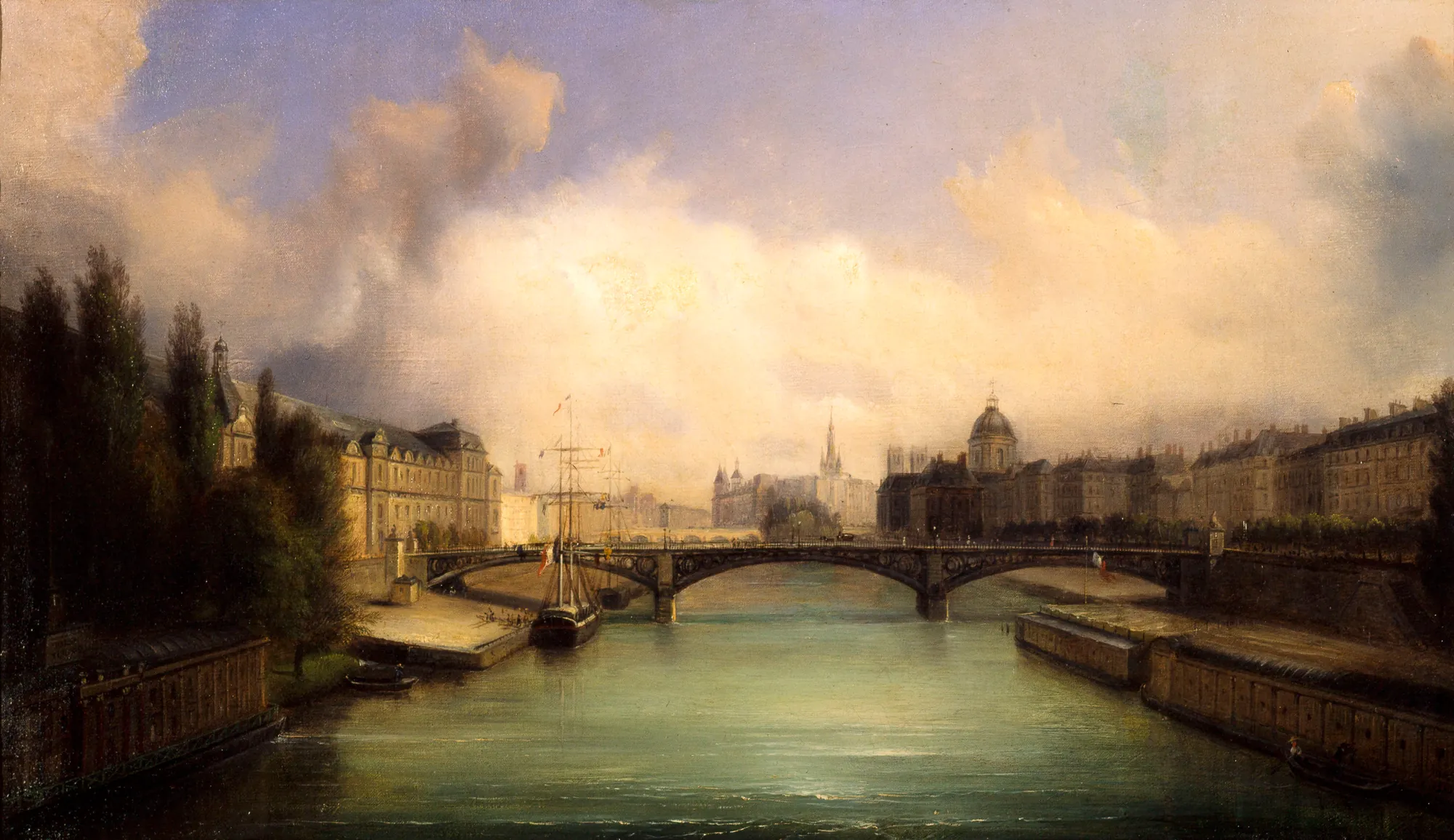Paris vu du pont Royal