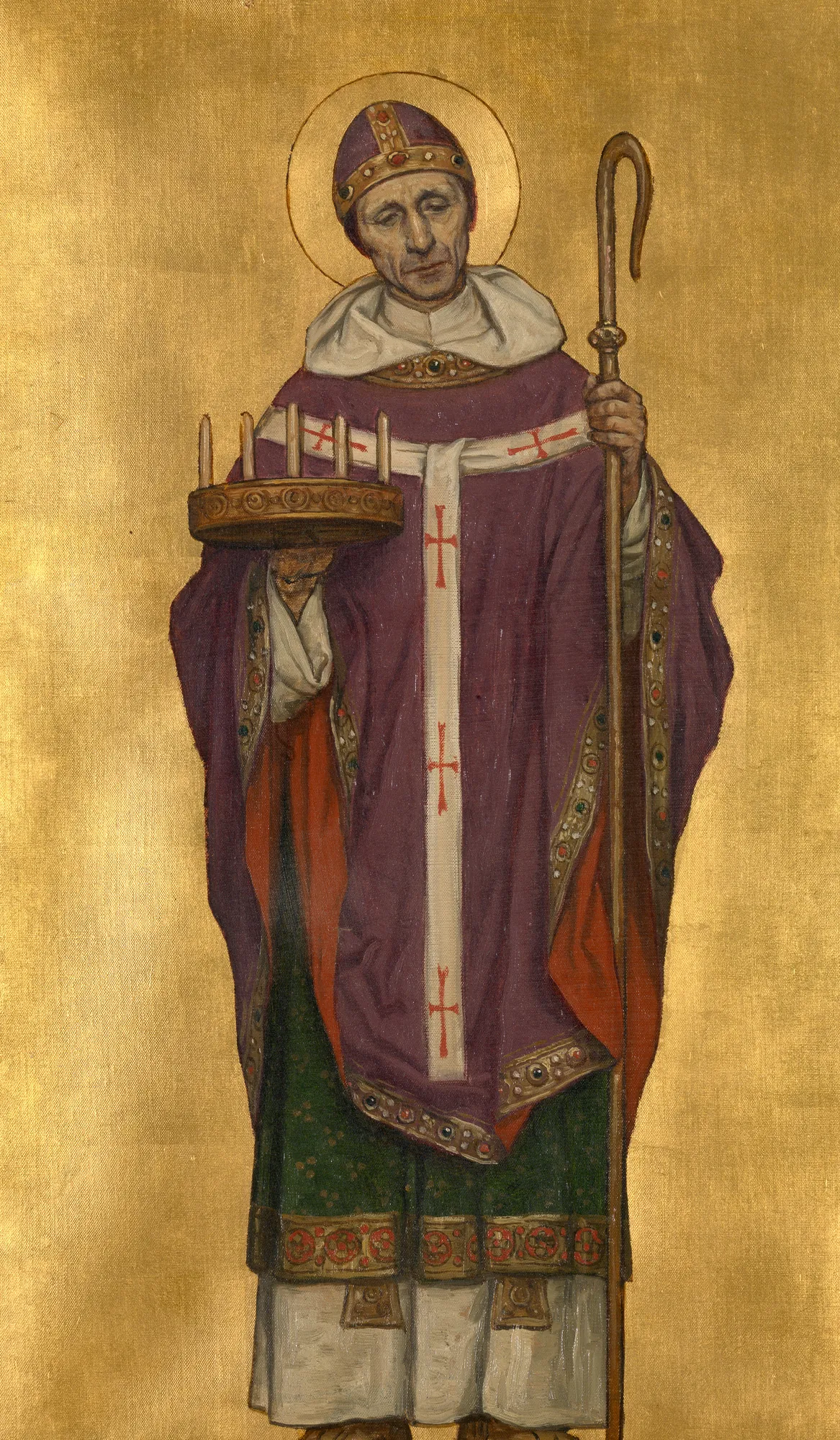 A Saint in Ecclesiastical Robes