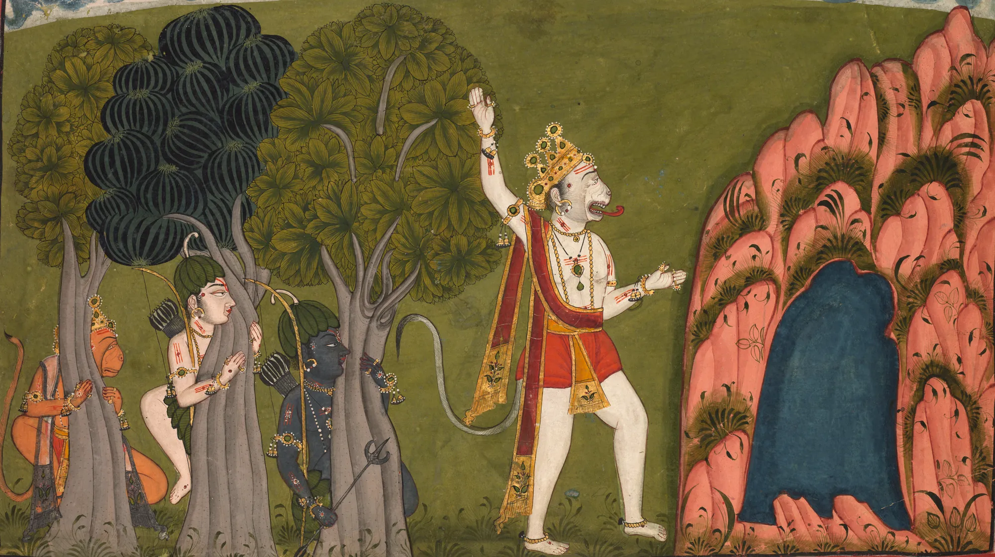Sugriva Challenges His Brother Vali
