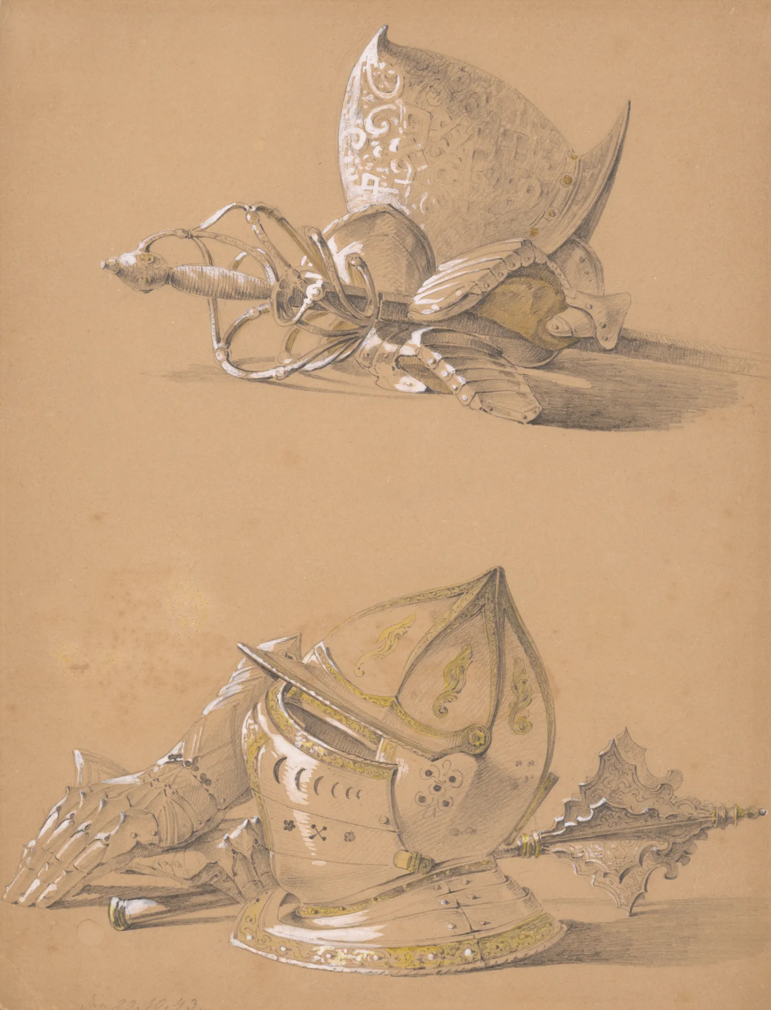 Studies of Armor Pieces