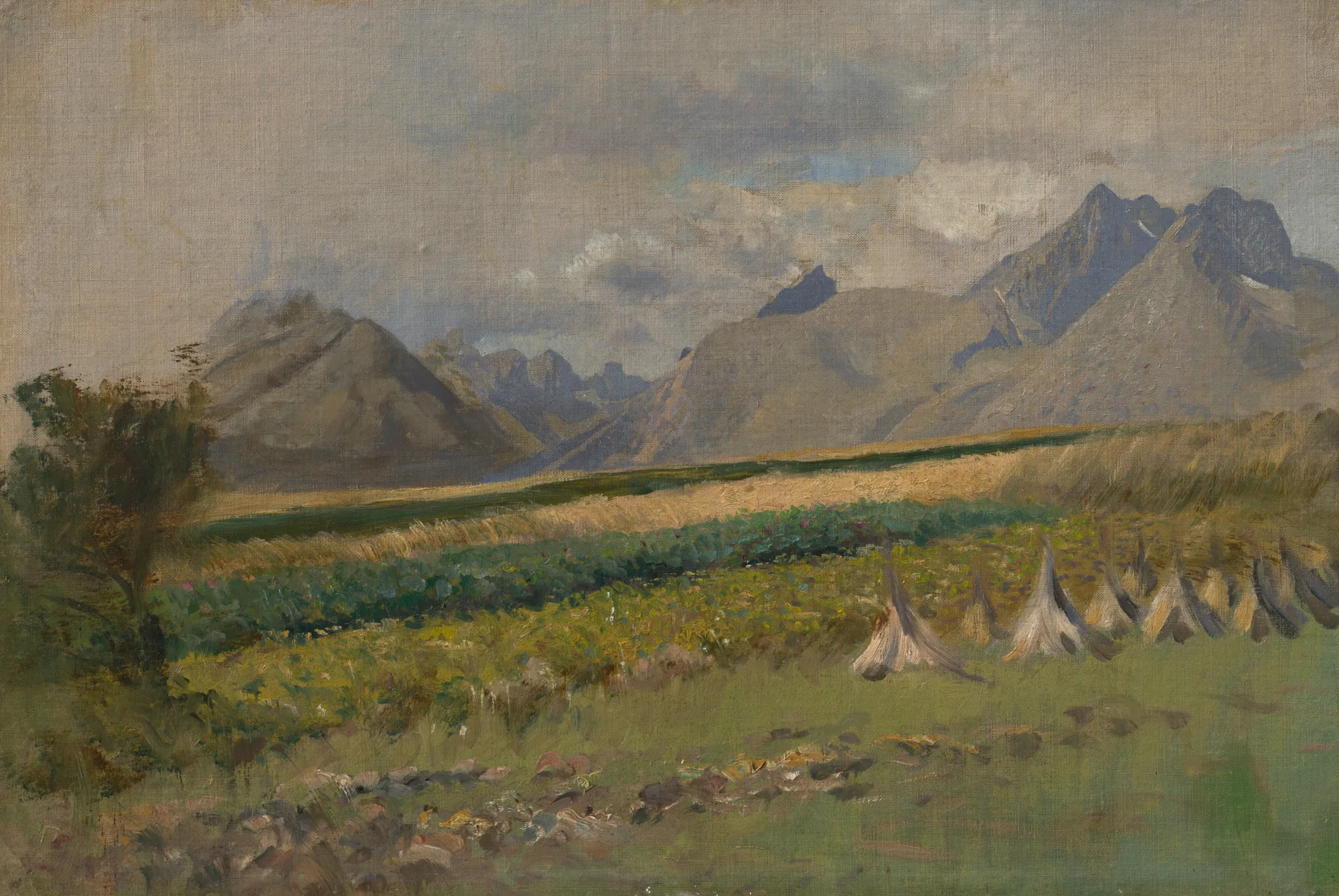 The High Tatras from Strážky
