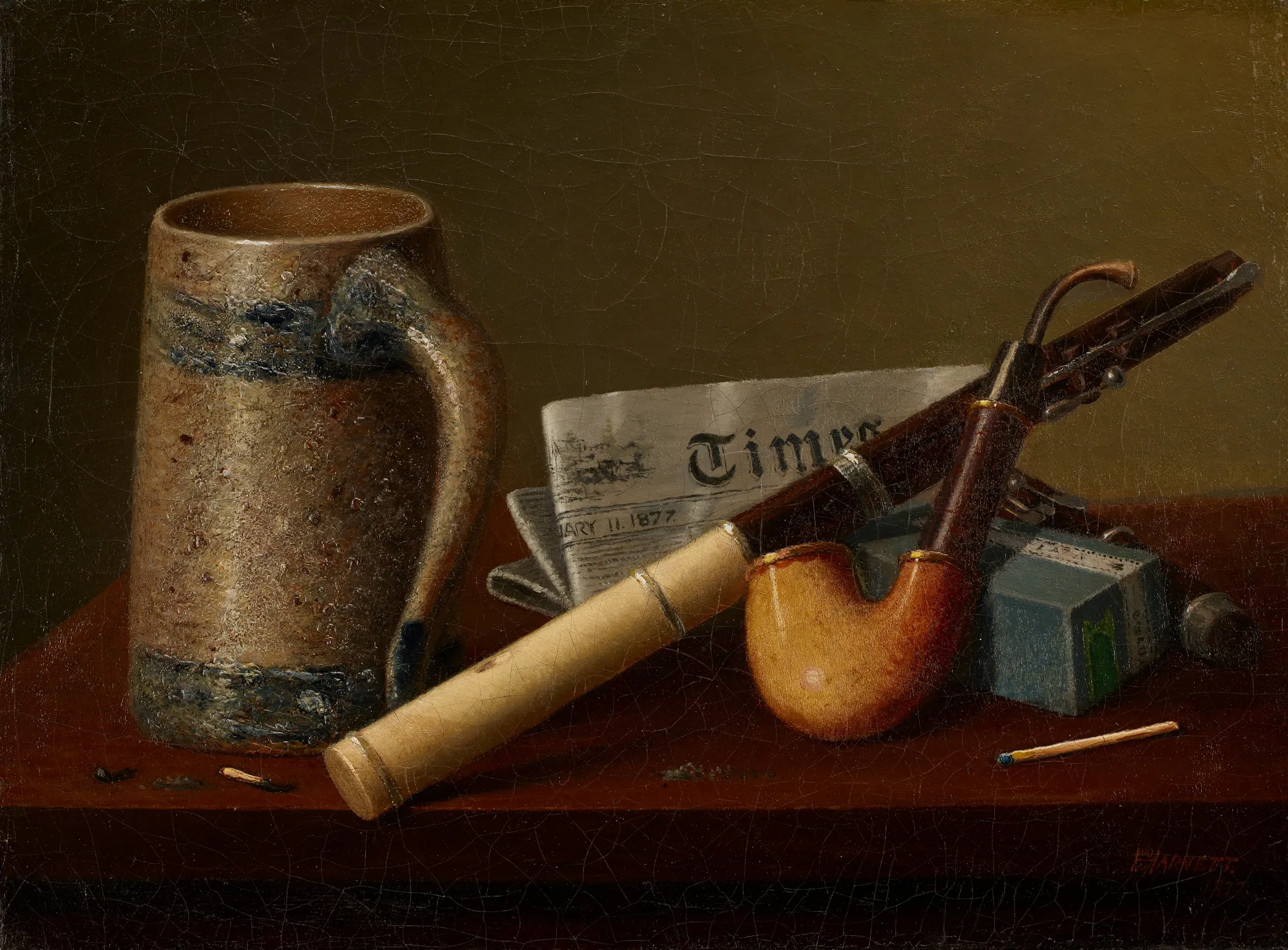 Still Life with Flute and Times