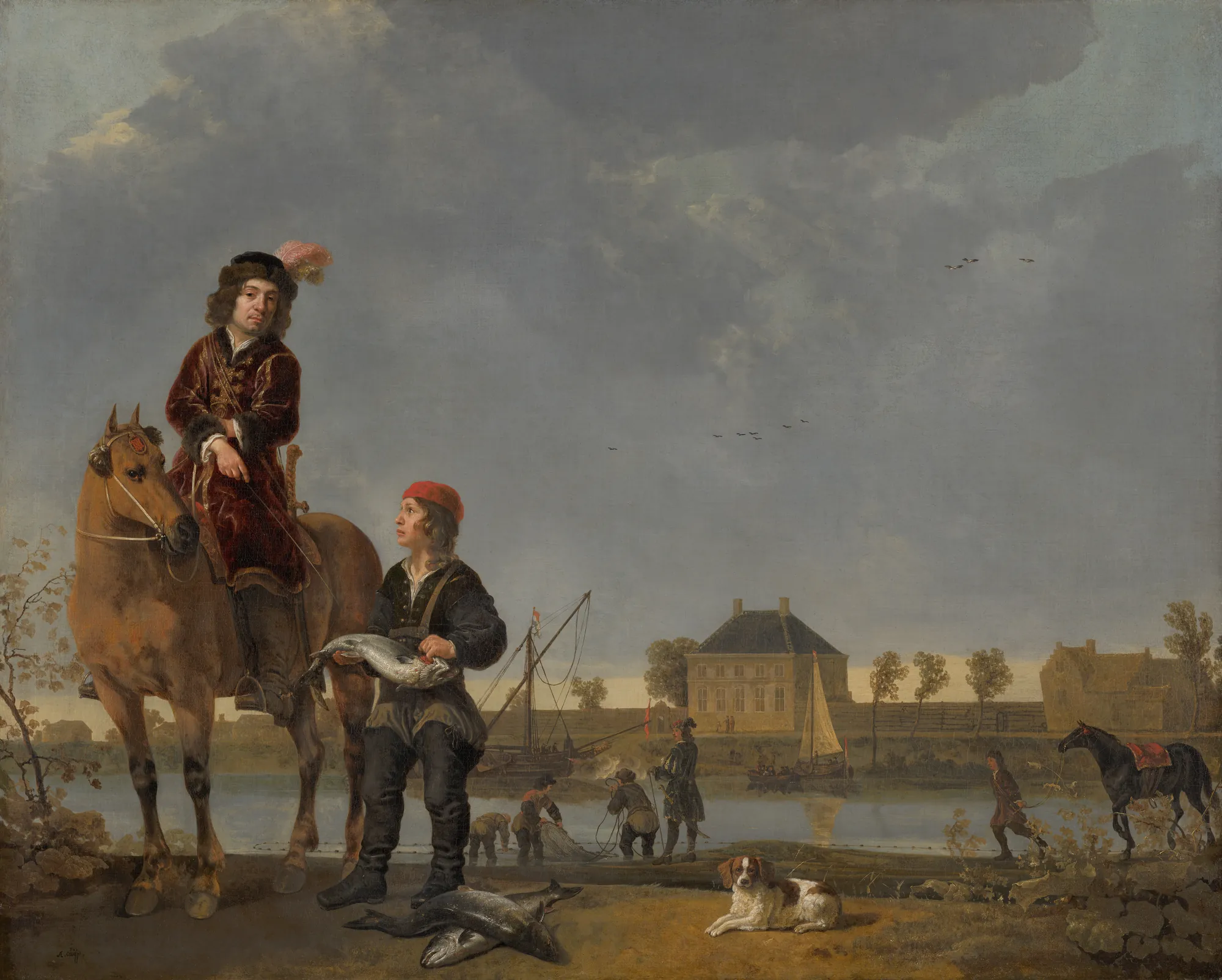 Equestrian Portrait of Pieter de Roovere