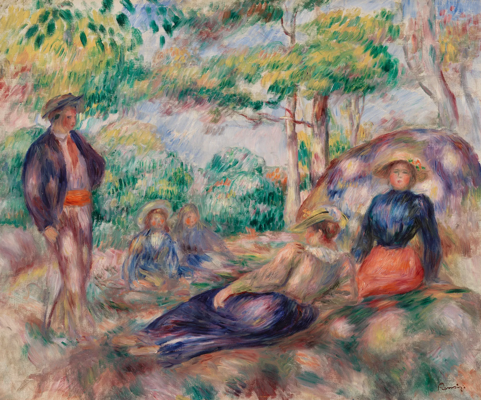 Resting in the Grass (Le Repos sur l'herbe)
