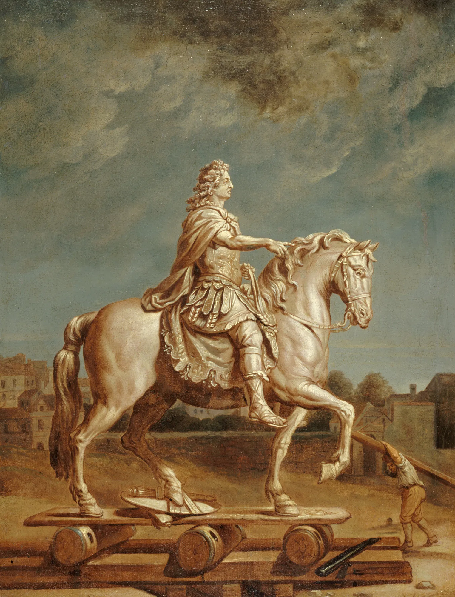 Transport of the Statue of Louis XIV to Place Louis-le-Grand