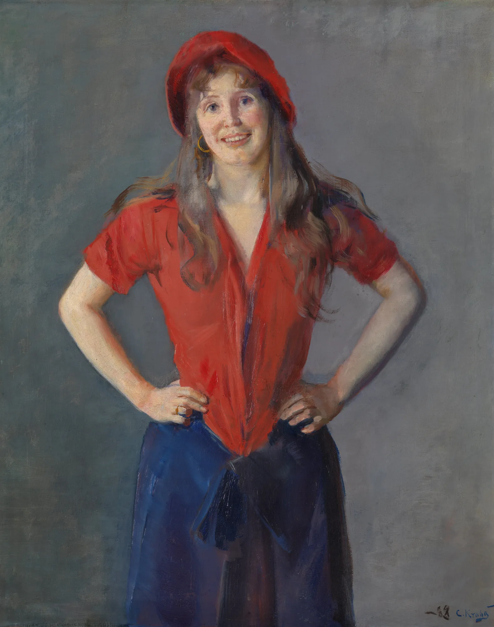 Portrait of Oda Krohg