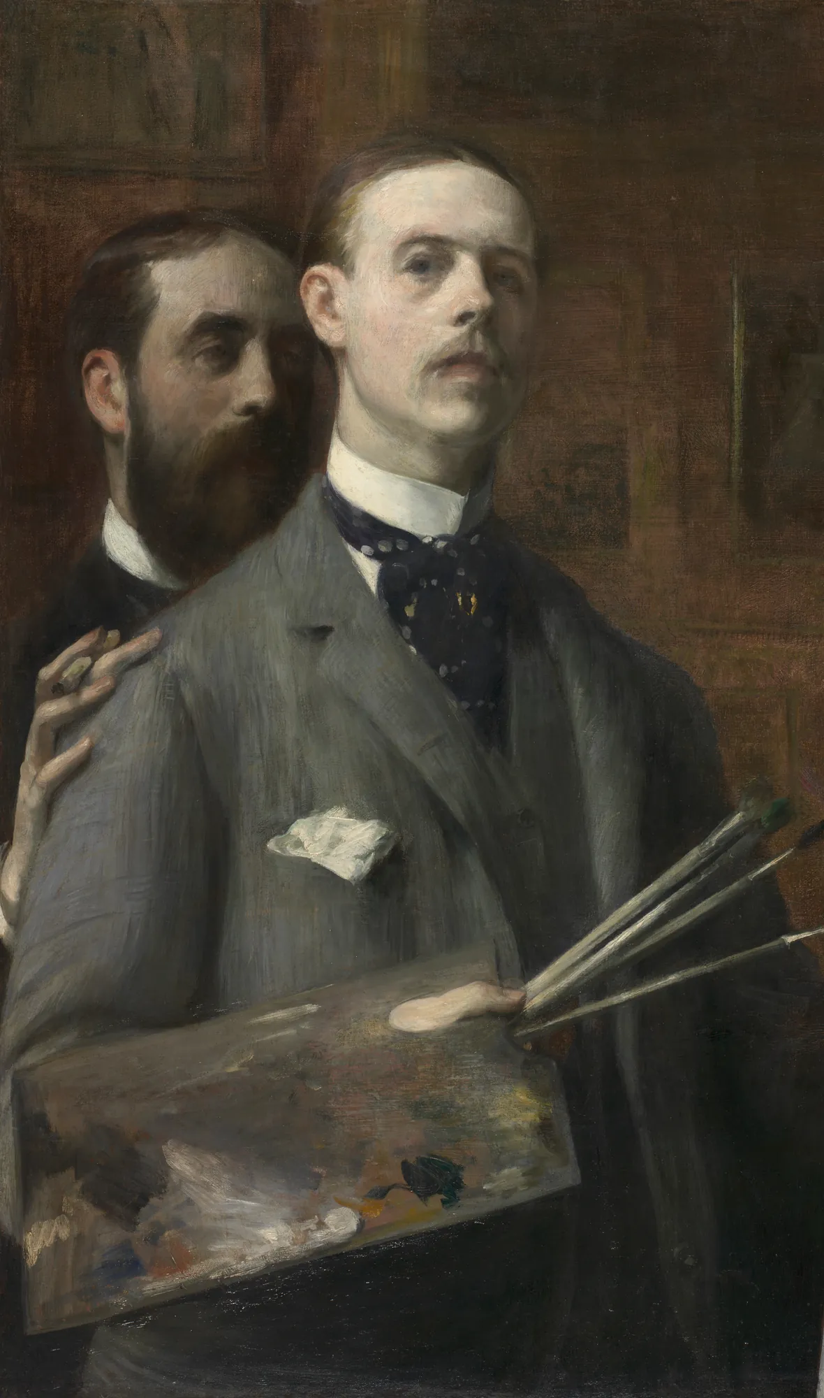 Self-Portrait with Raphael de Ochoa