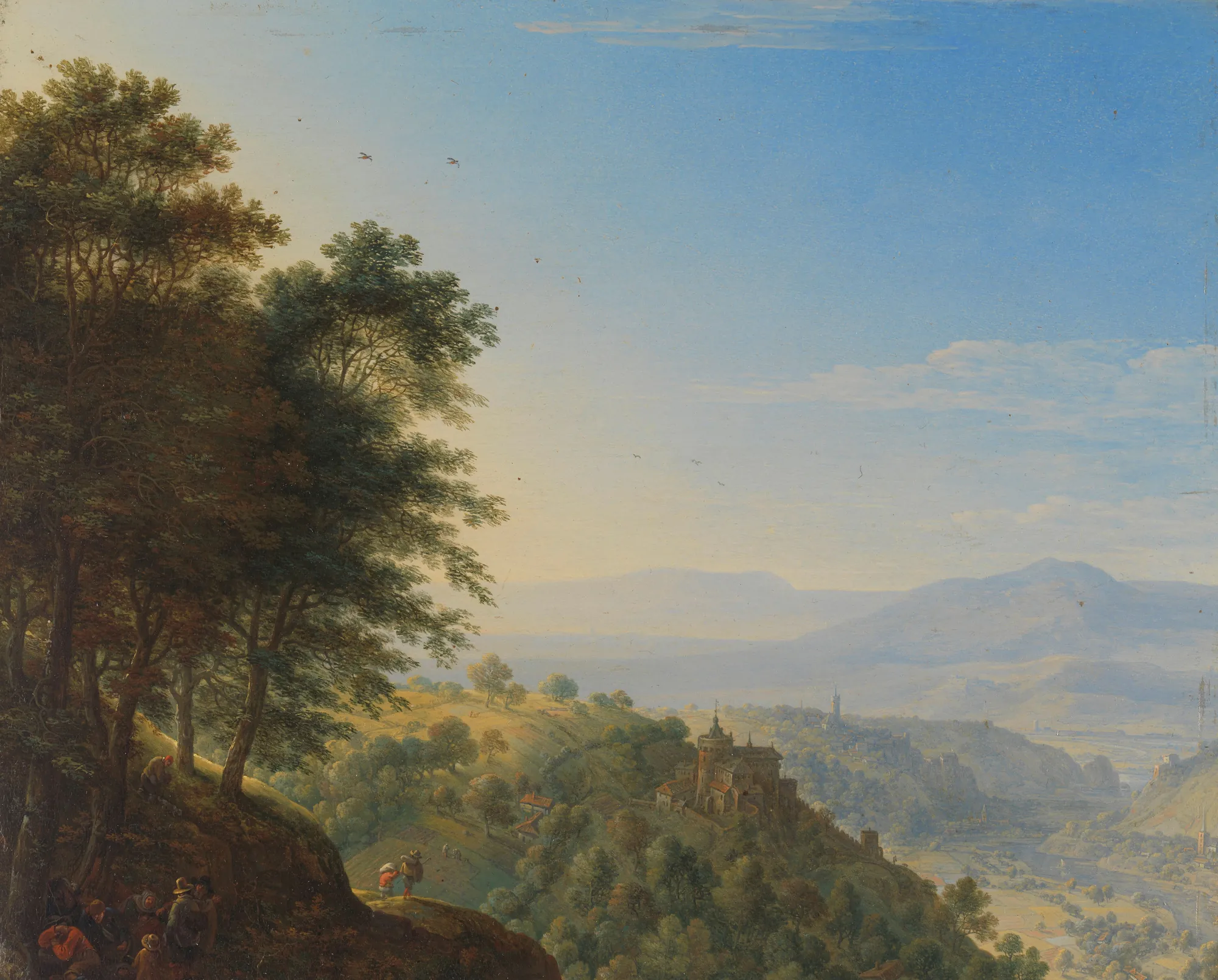 Mountainous Landscape near Boppard on the Rhine