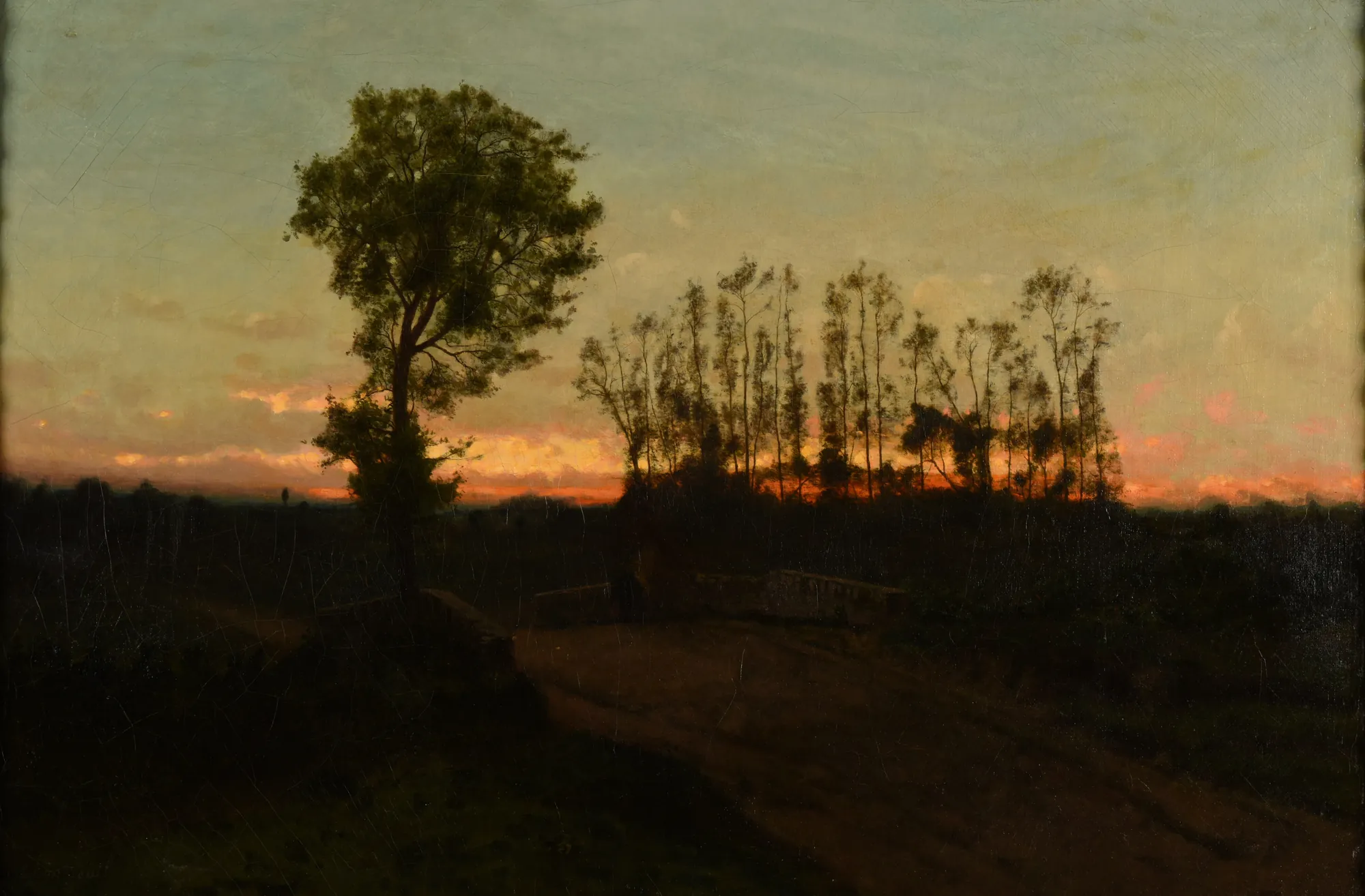 Paysage au crépuscule