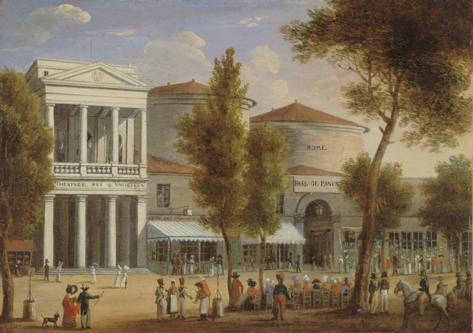 Le Théâtre des Variétés et le Passage des Panoramas