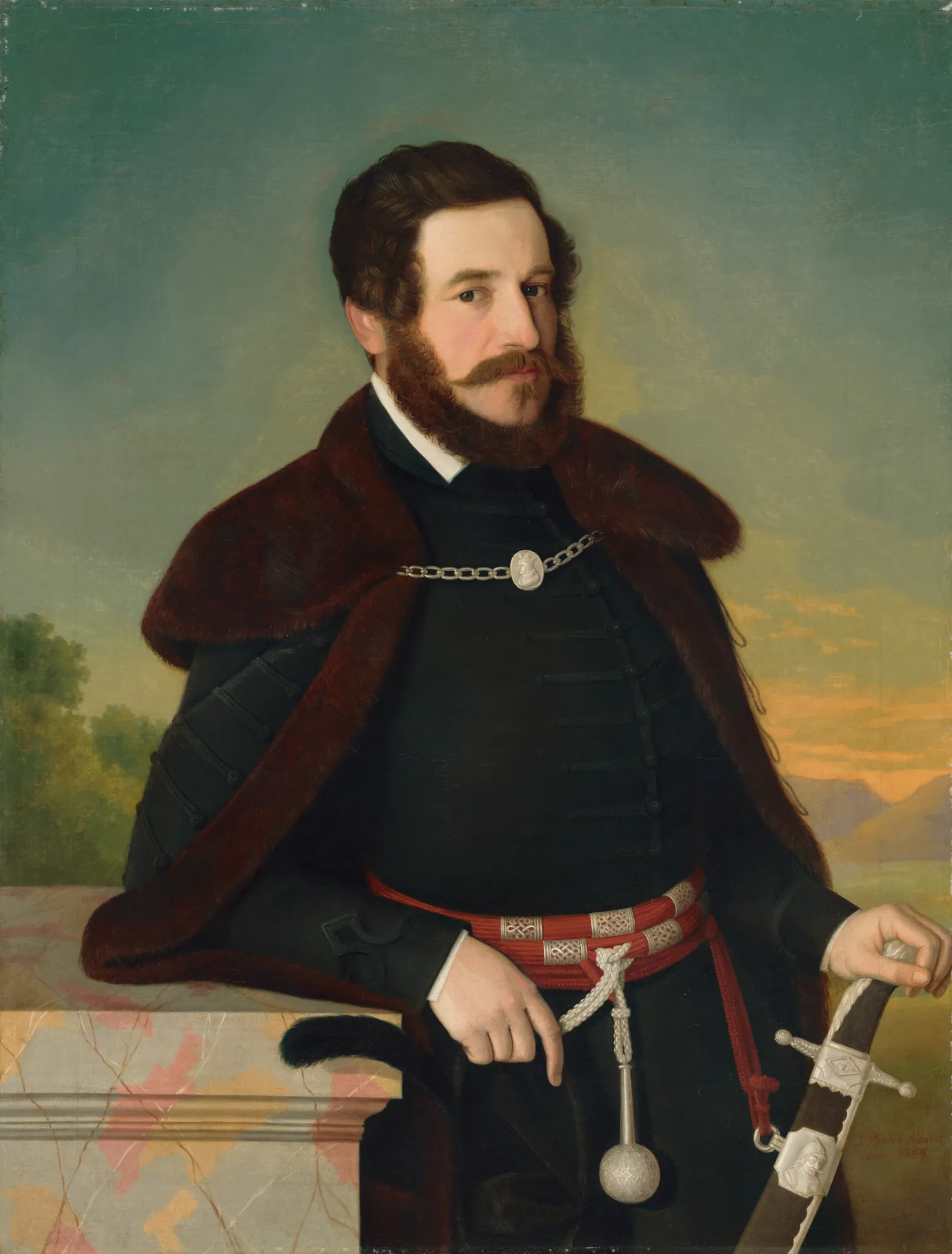 Portrait of E. Szmrecsányi