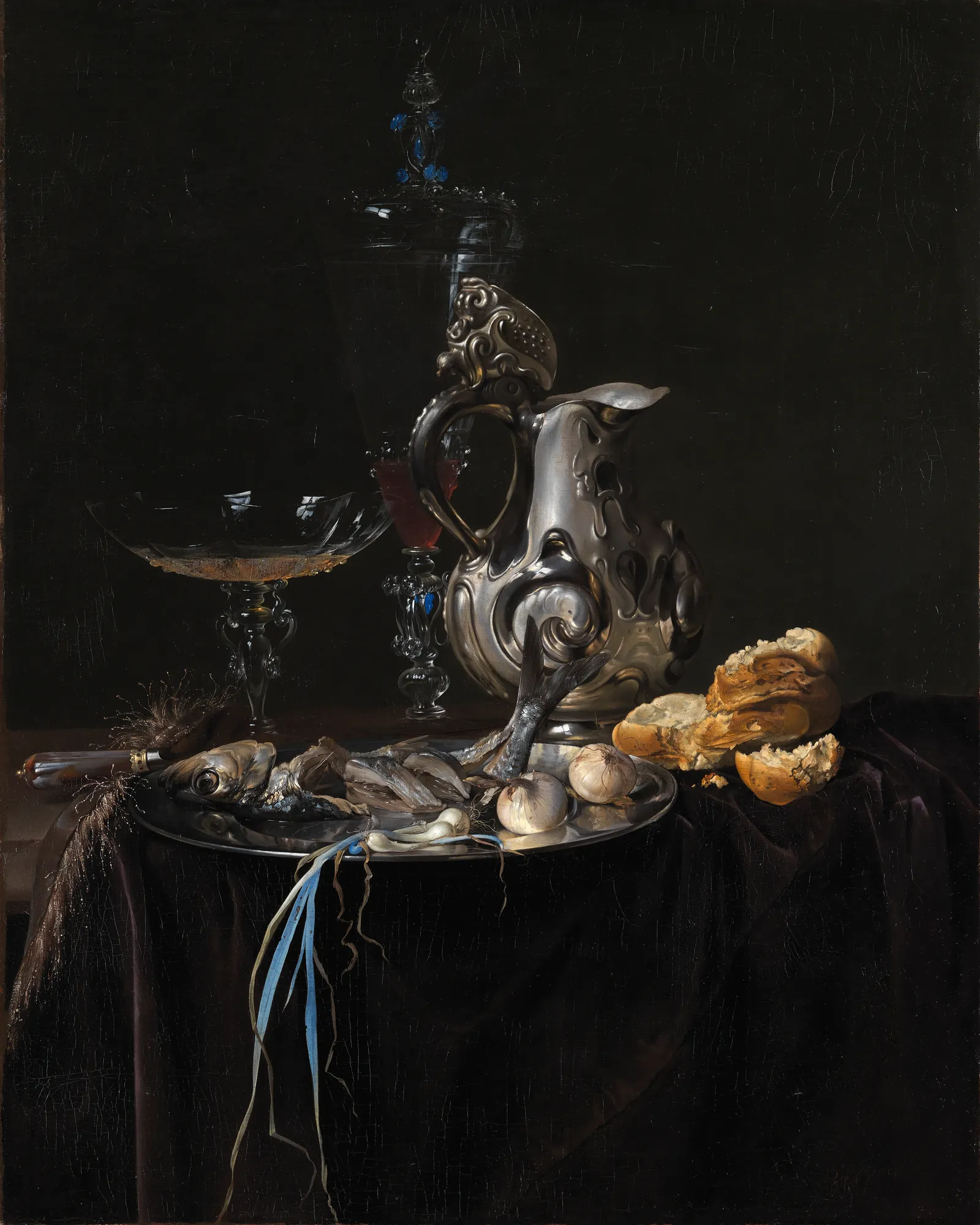 Still Life: Breakfast Piece with a Silver Jug