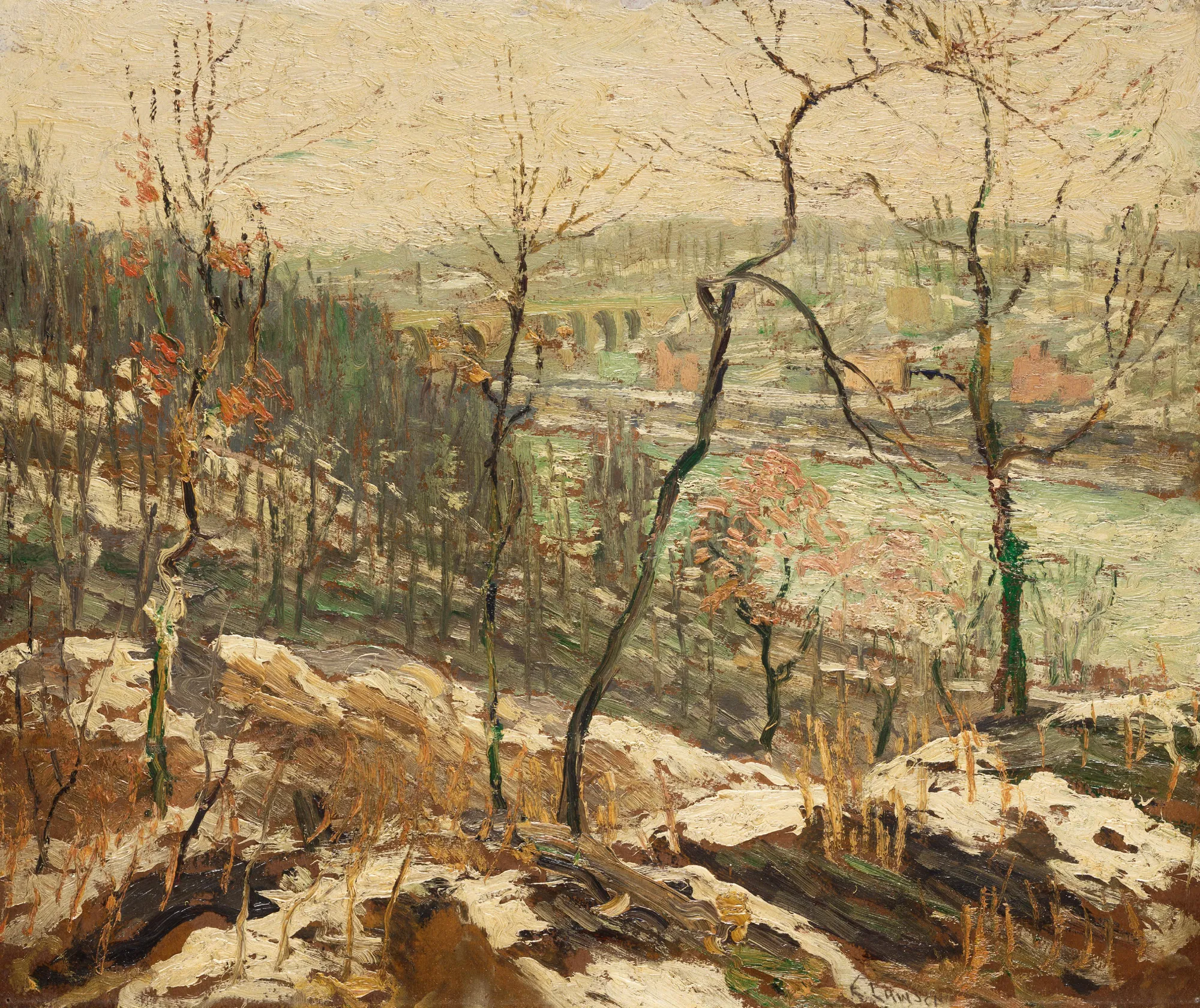 Landscape near the Harlem River