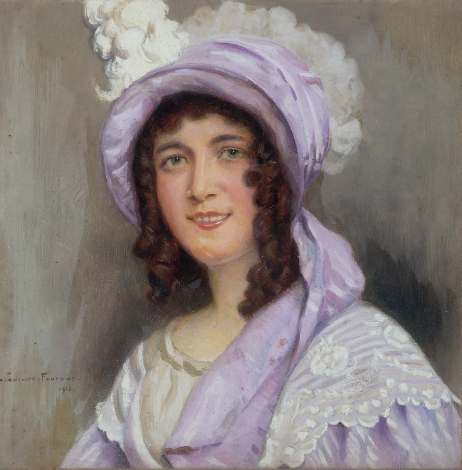 Portrait of Mademoiselle Maille as Mme de Lancy