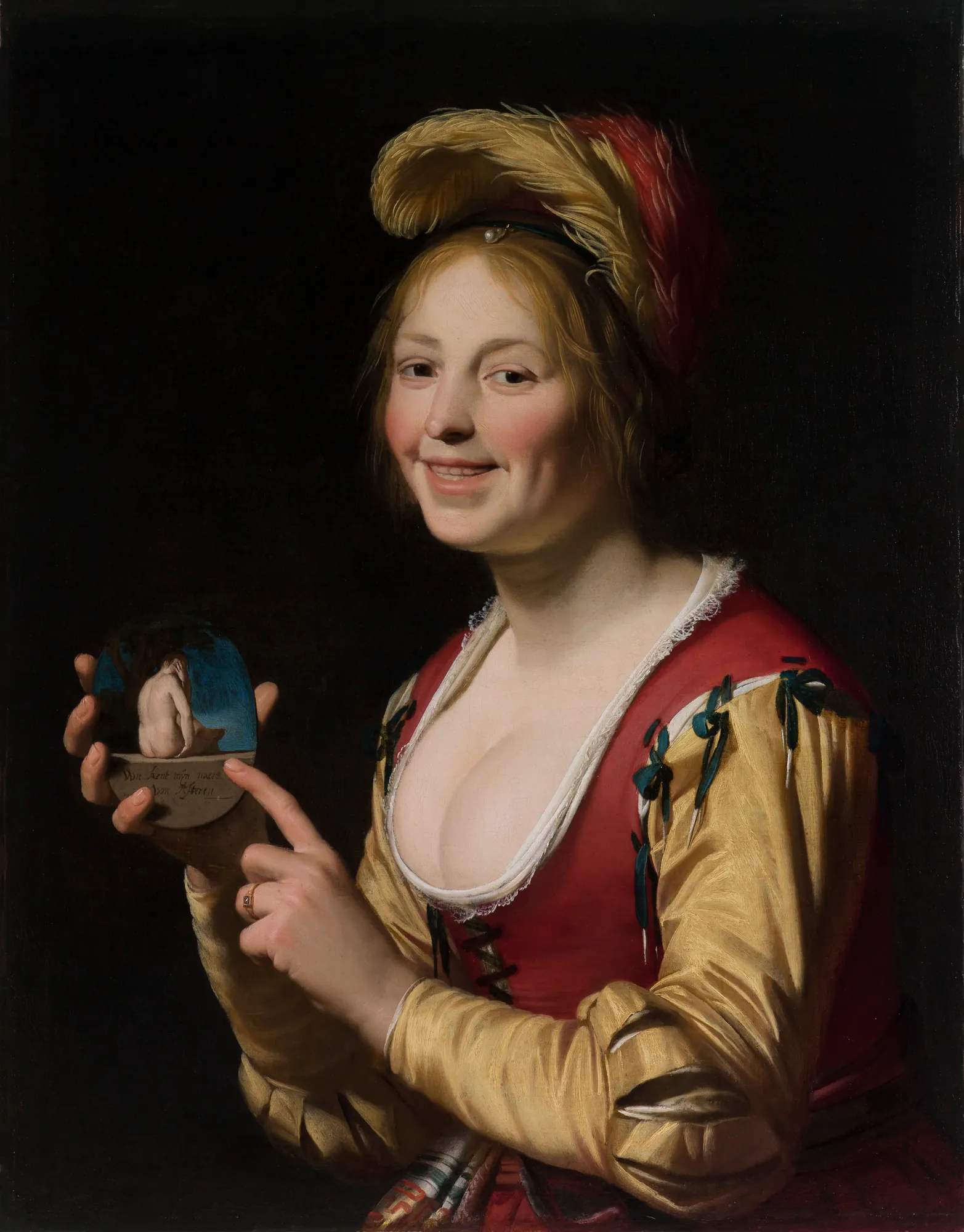 Smiling Girl (A Courtesan)