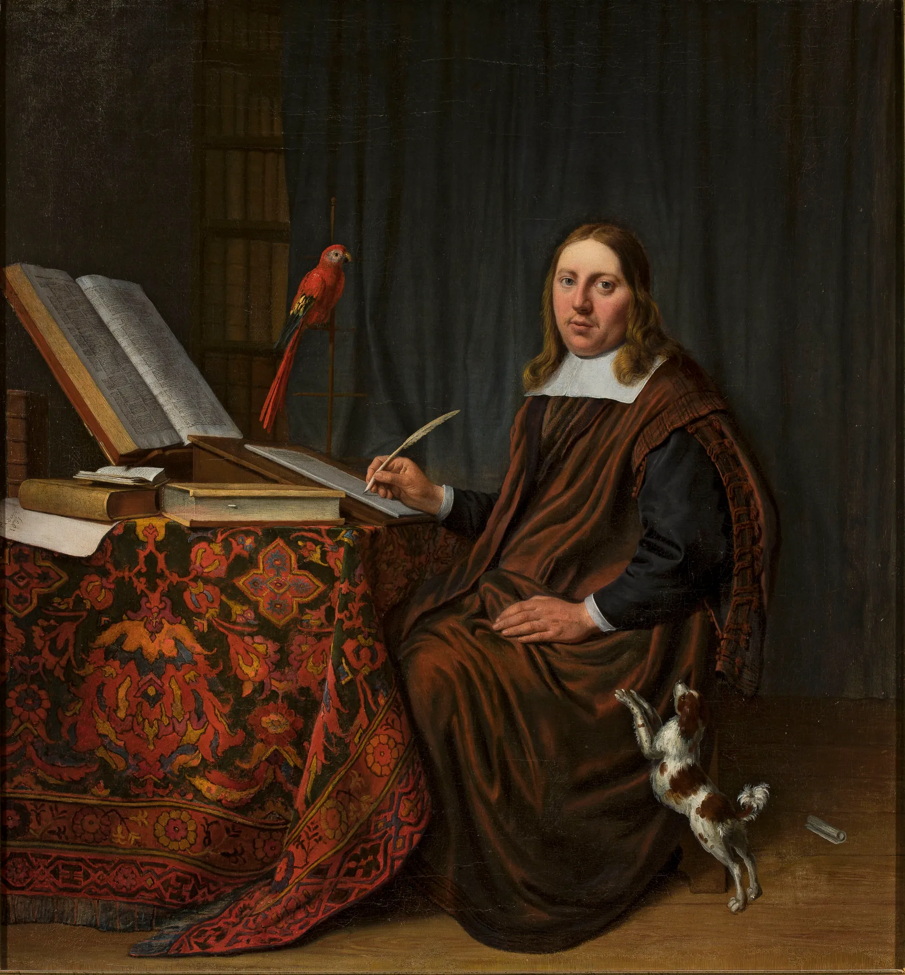 Portrait of a Scholar in his Study