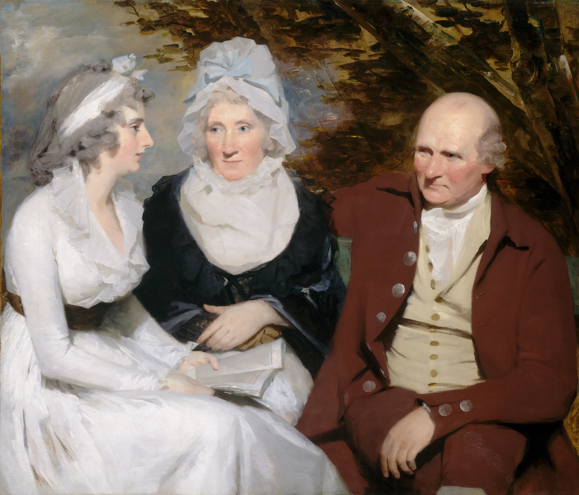 John Johnstone, Betty Johnstone, and Miss Wedderburn