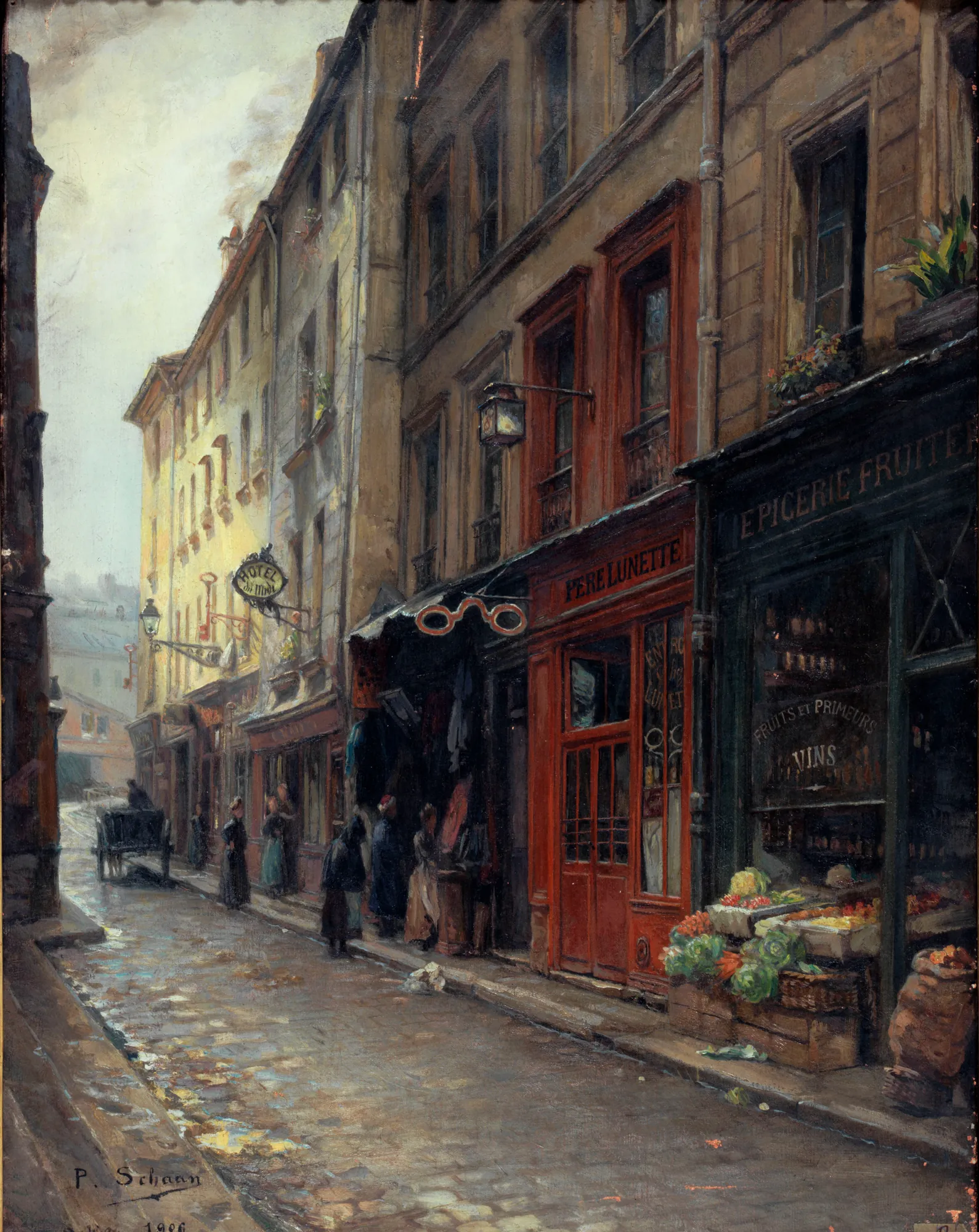 Le Cabaret du Père Lunette, Rue des Anglais