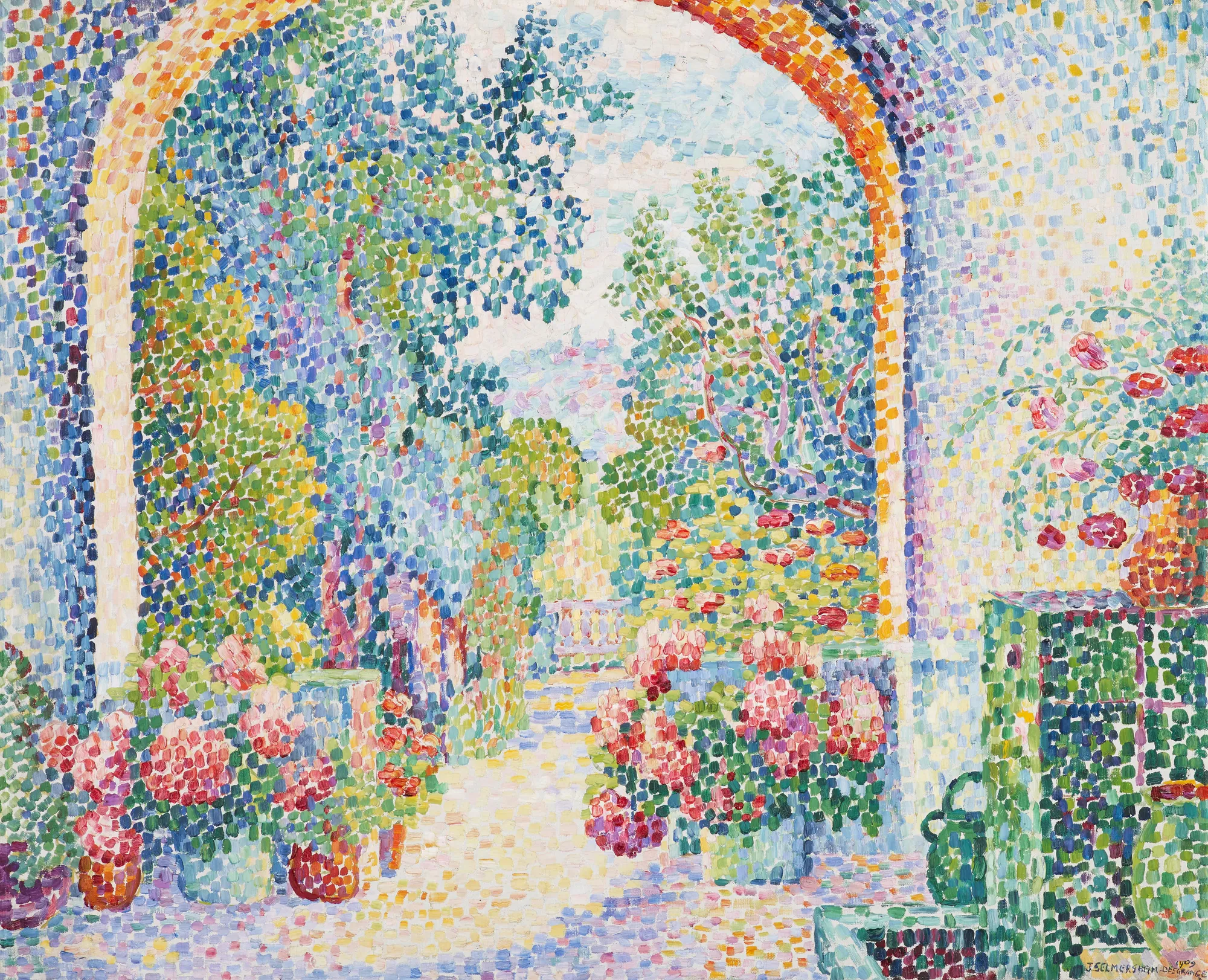Garden at La Hune, Saint-Tropez