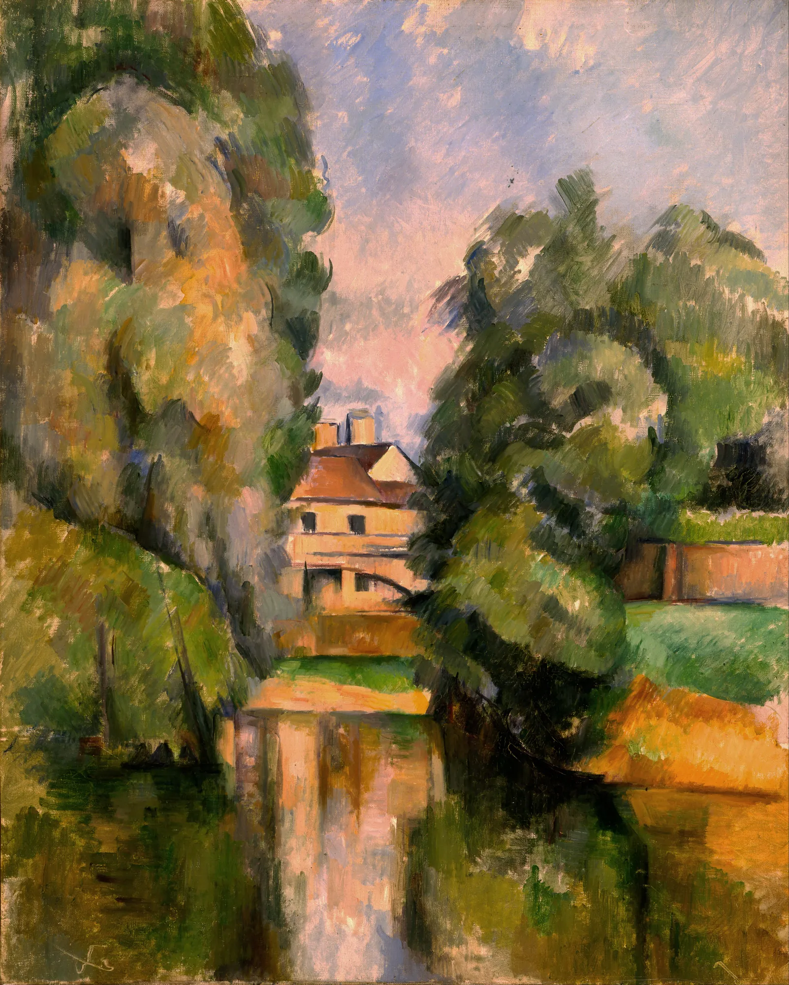 Country House by a River