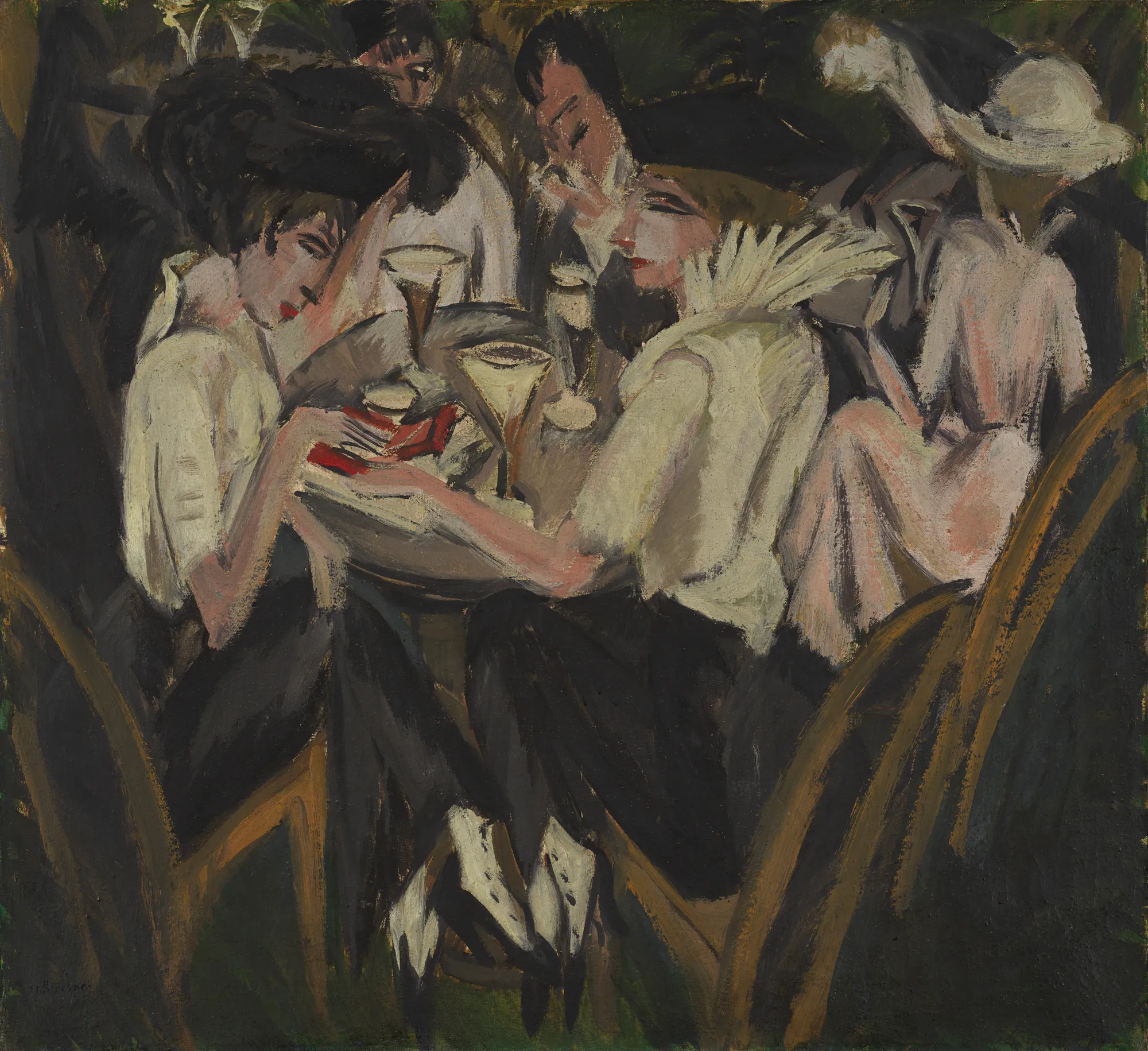 In the Cafe Garden
