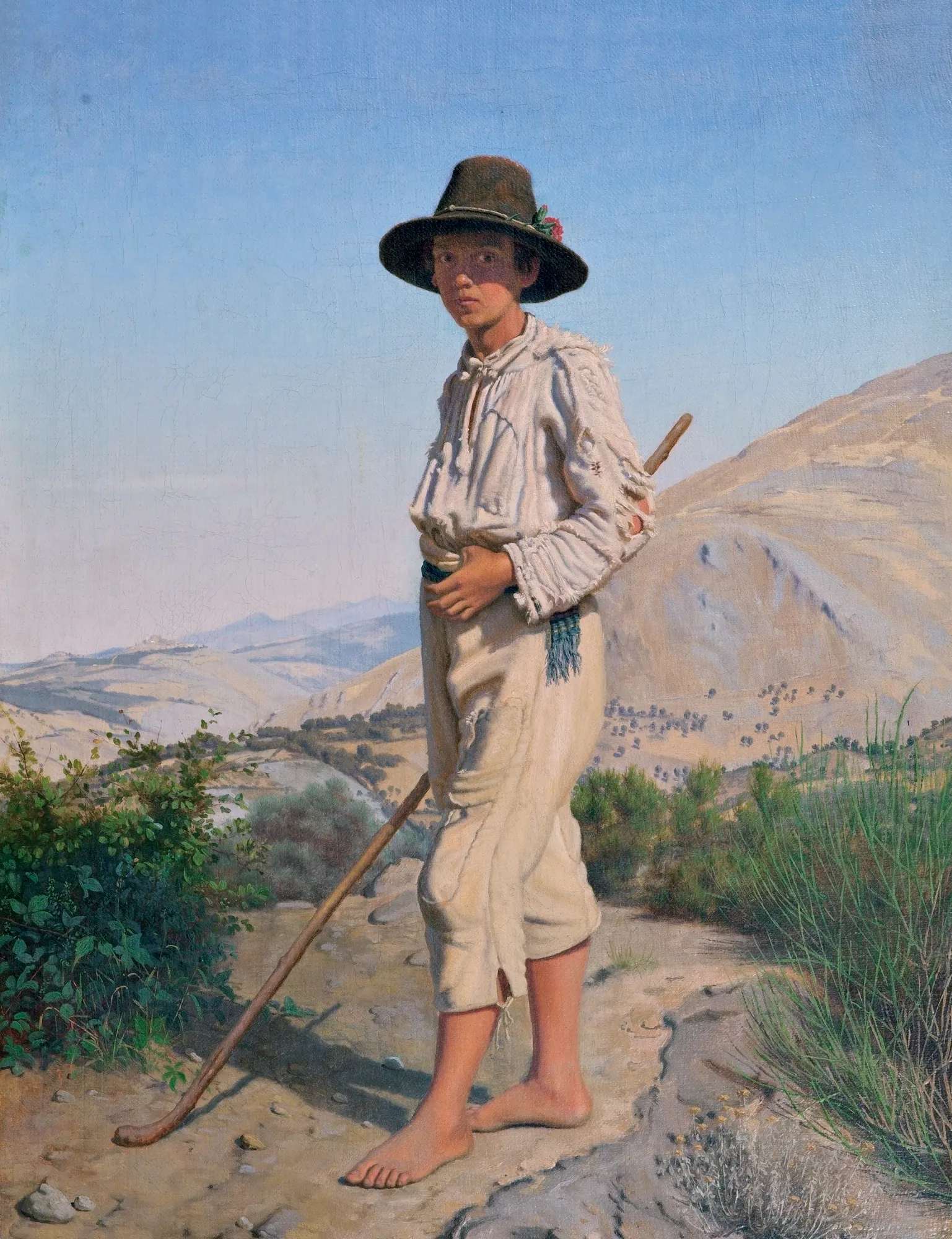 An Italian Shepherd Boy