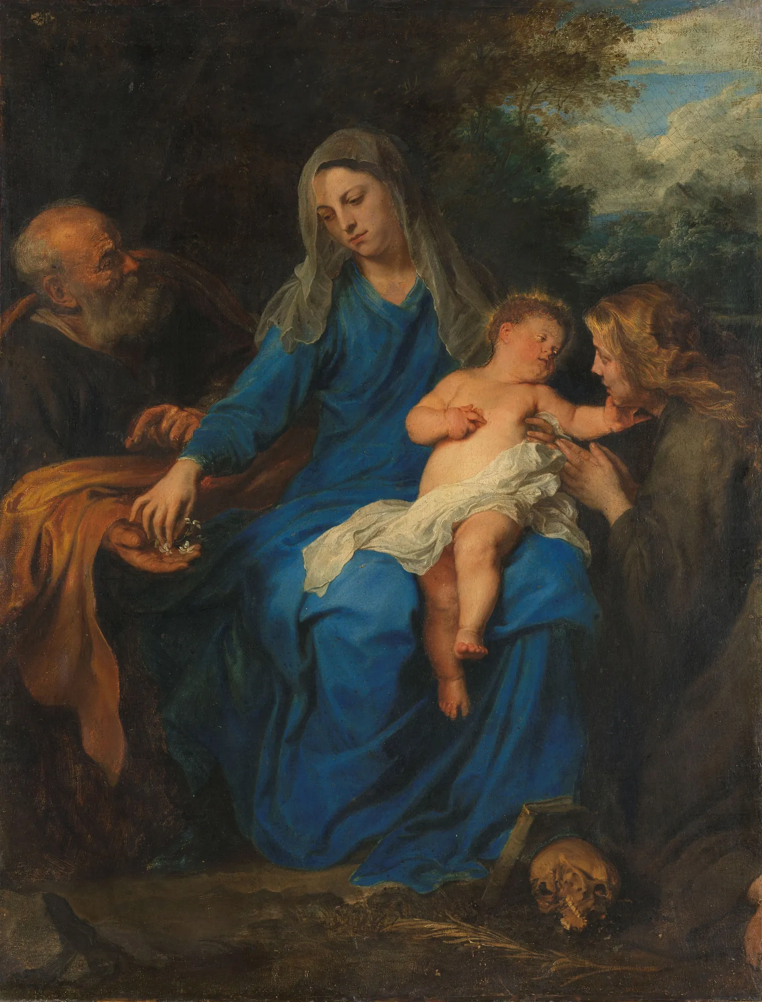 The Holy Family with Mary Magdalene
