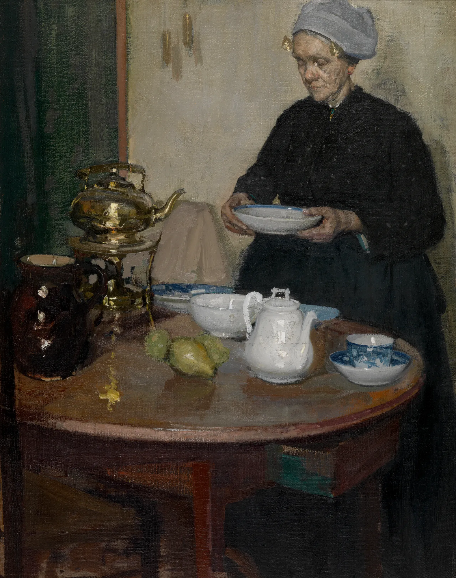 Woman at the Coffee Table