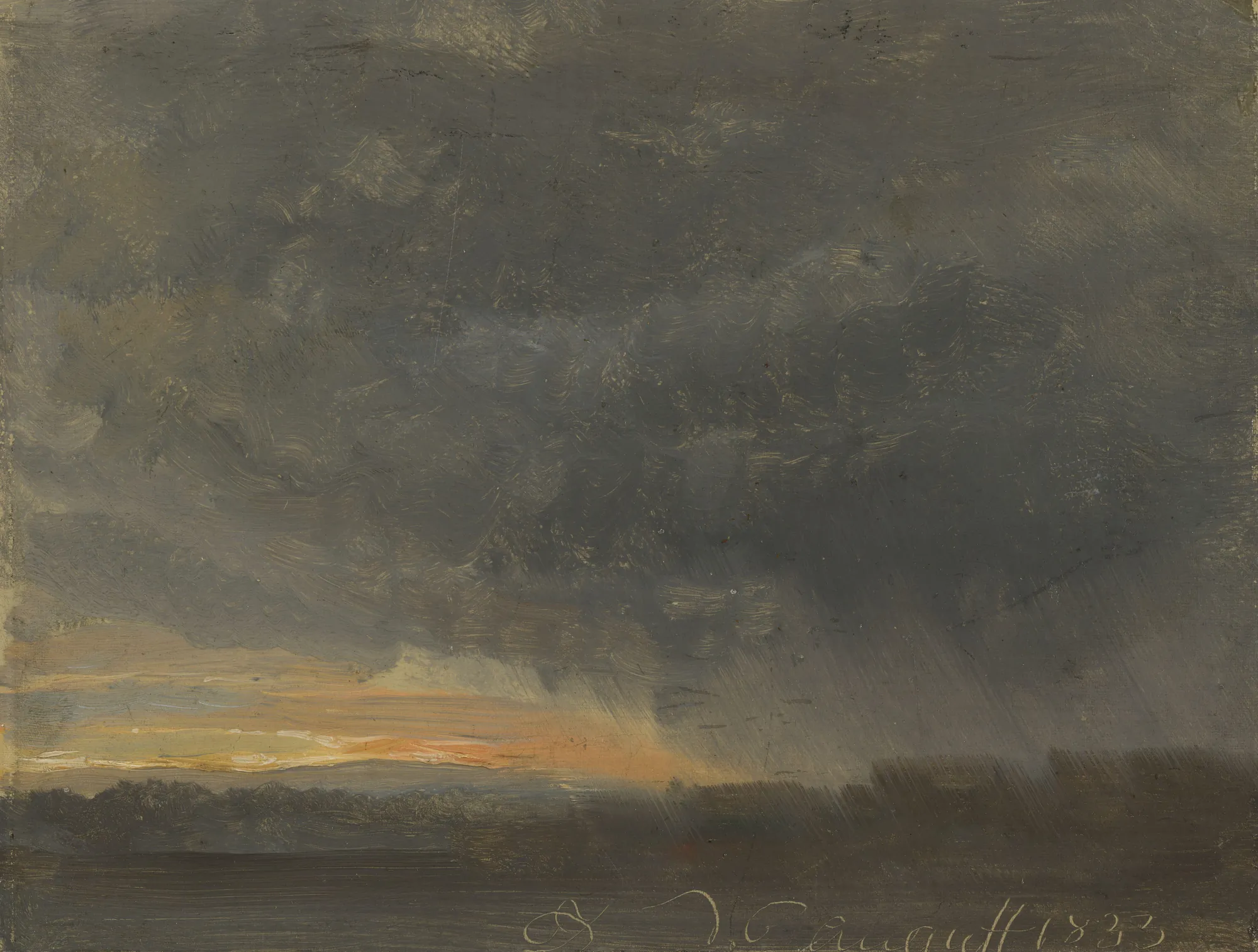 Storm Clouds with Rain