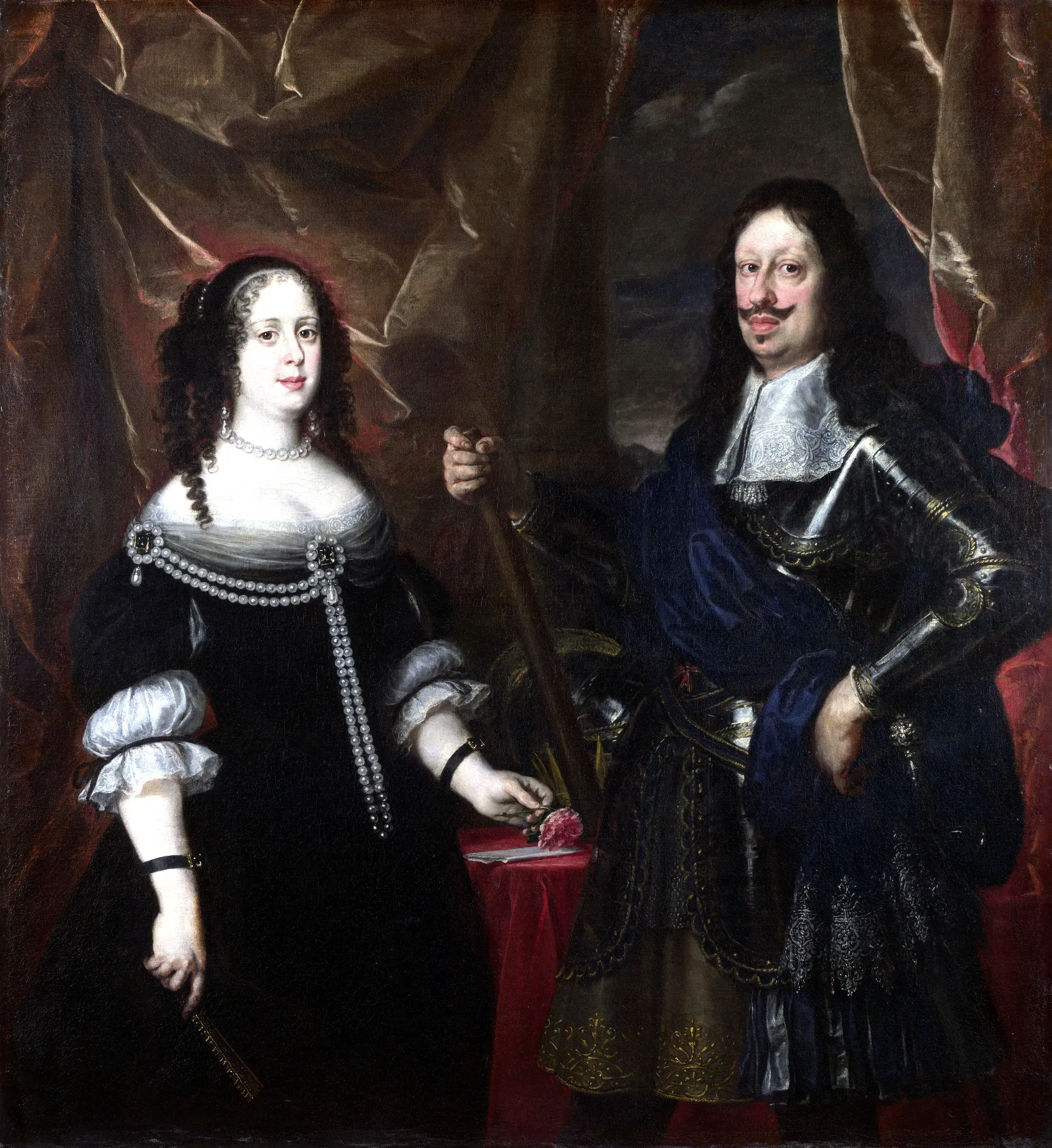 Grand Duke Ferdinand II of Tuscany and Vittoria della Rovere