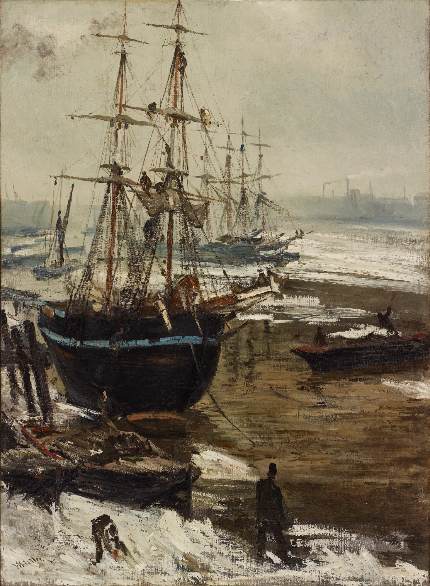 The Thames in Ice