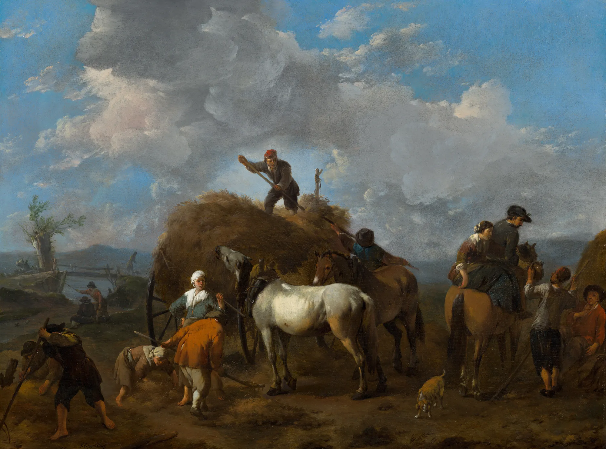 Harvesting the Hay