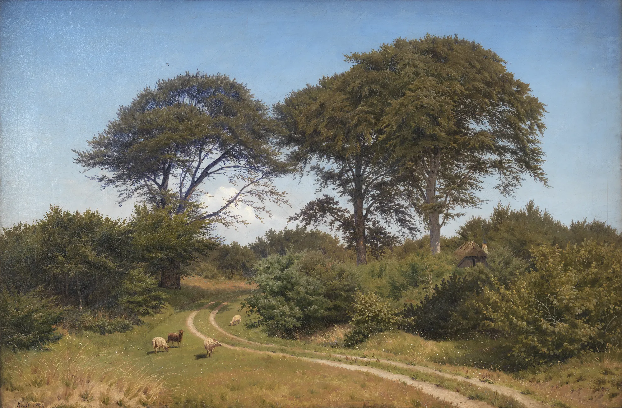 View of Færgelunden at Jægerspris