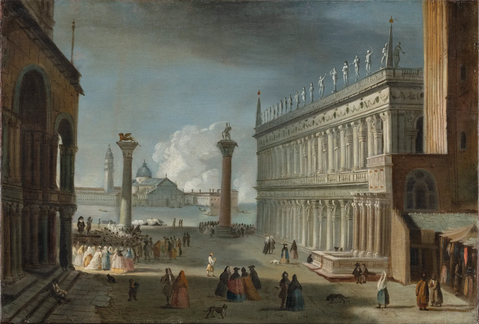 The Piazzetta in Venice