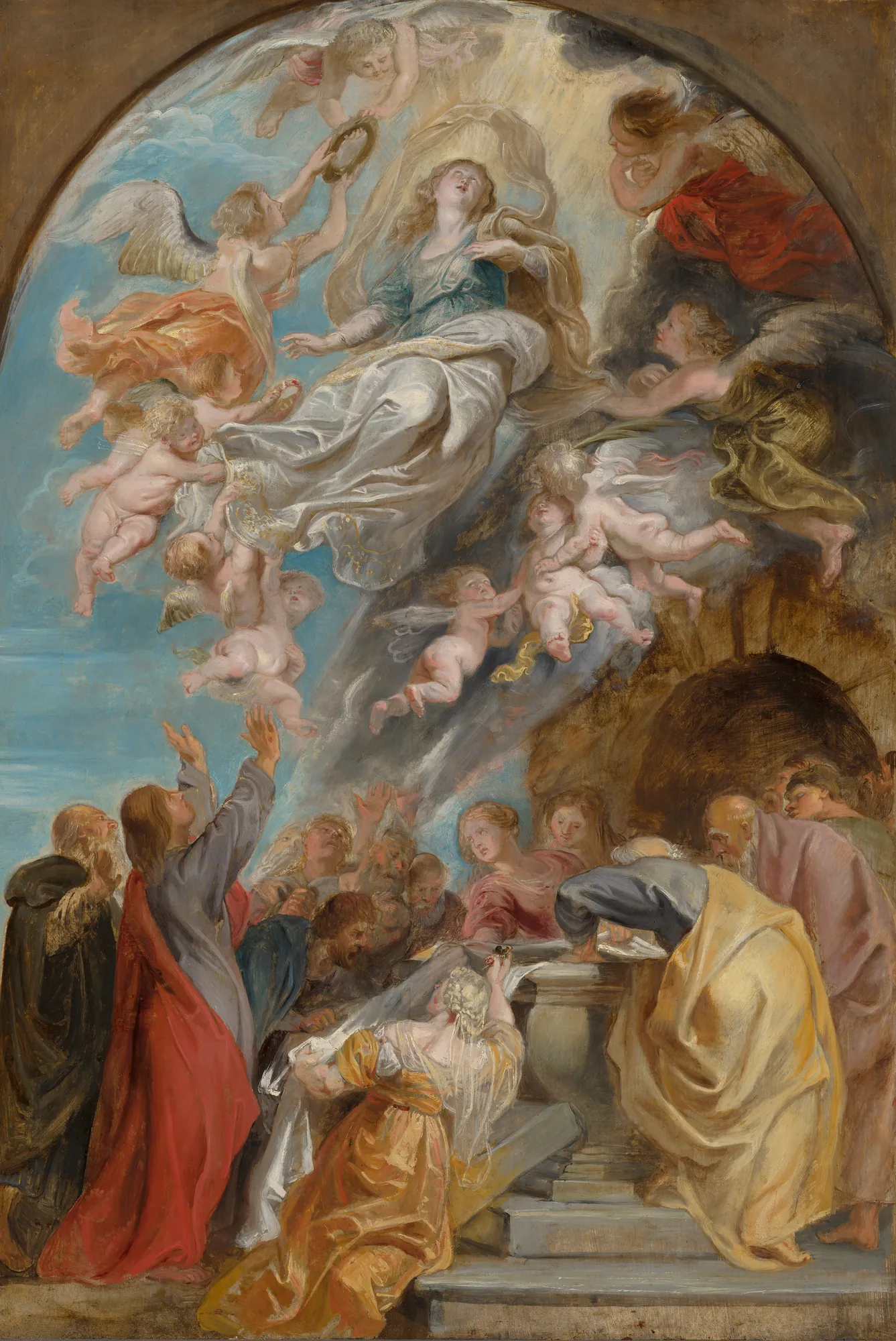 Sketch for the Assumption of the Virgin