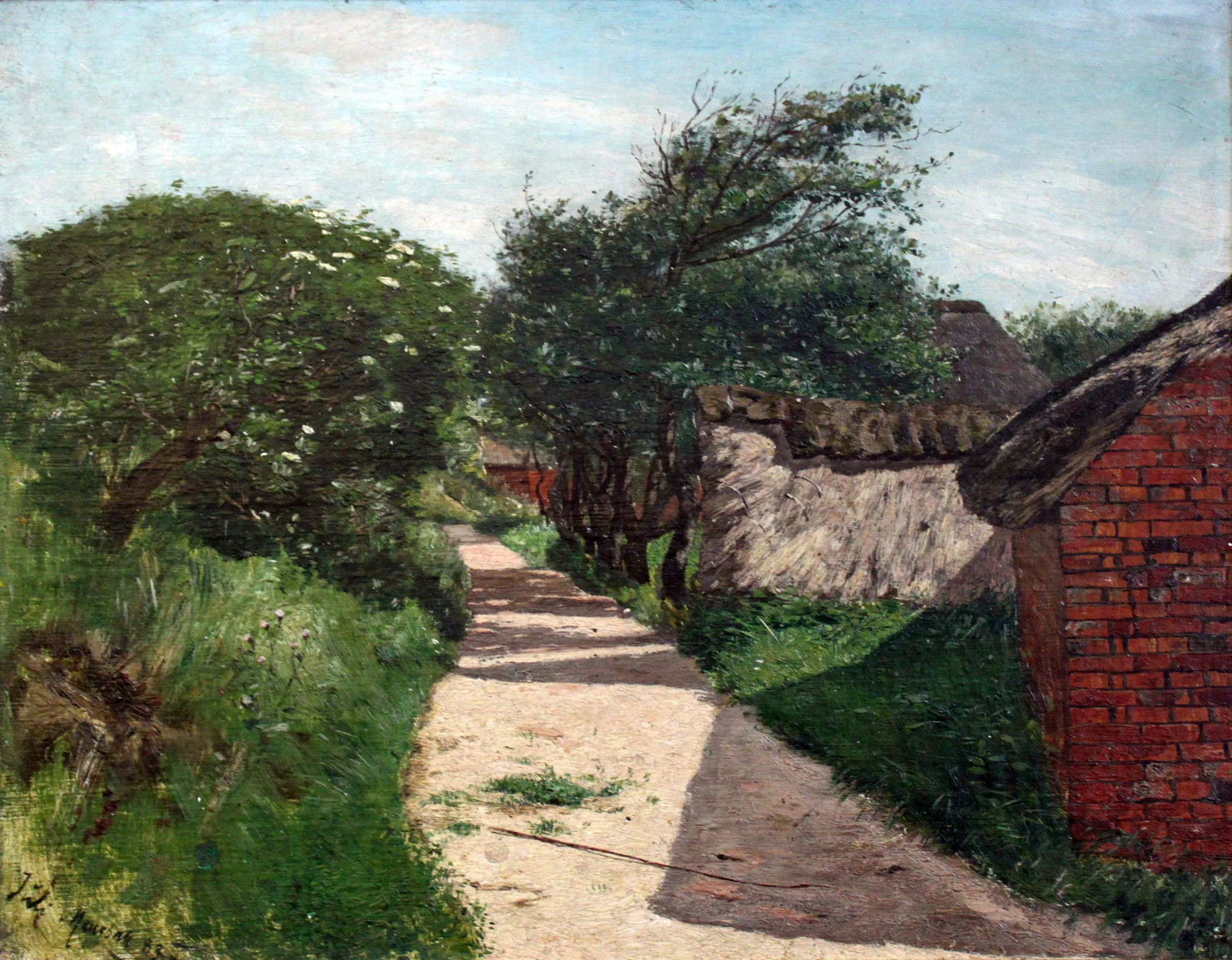 Way to School near Maasbüll