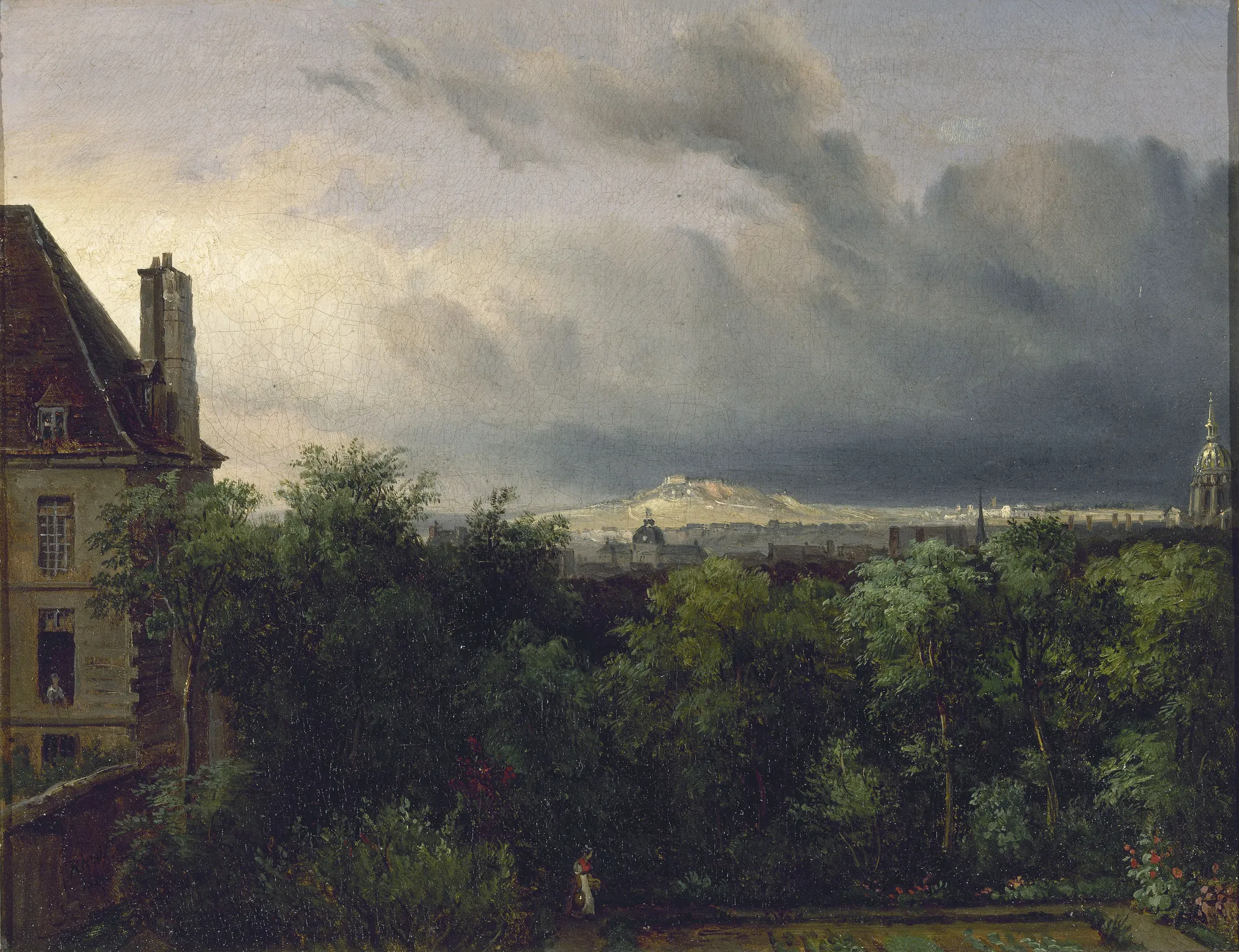 Vue de Paris, prise de Montparnasse