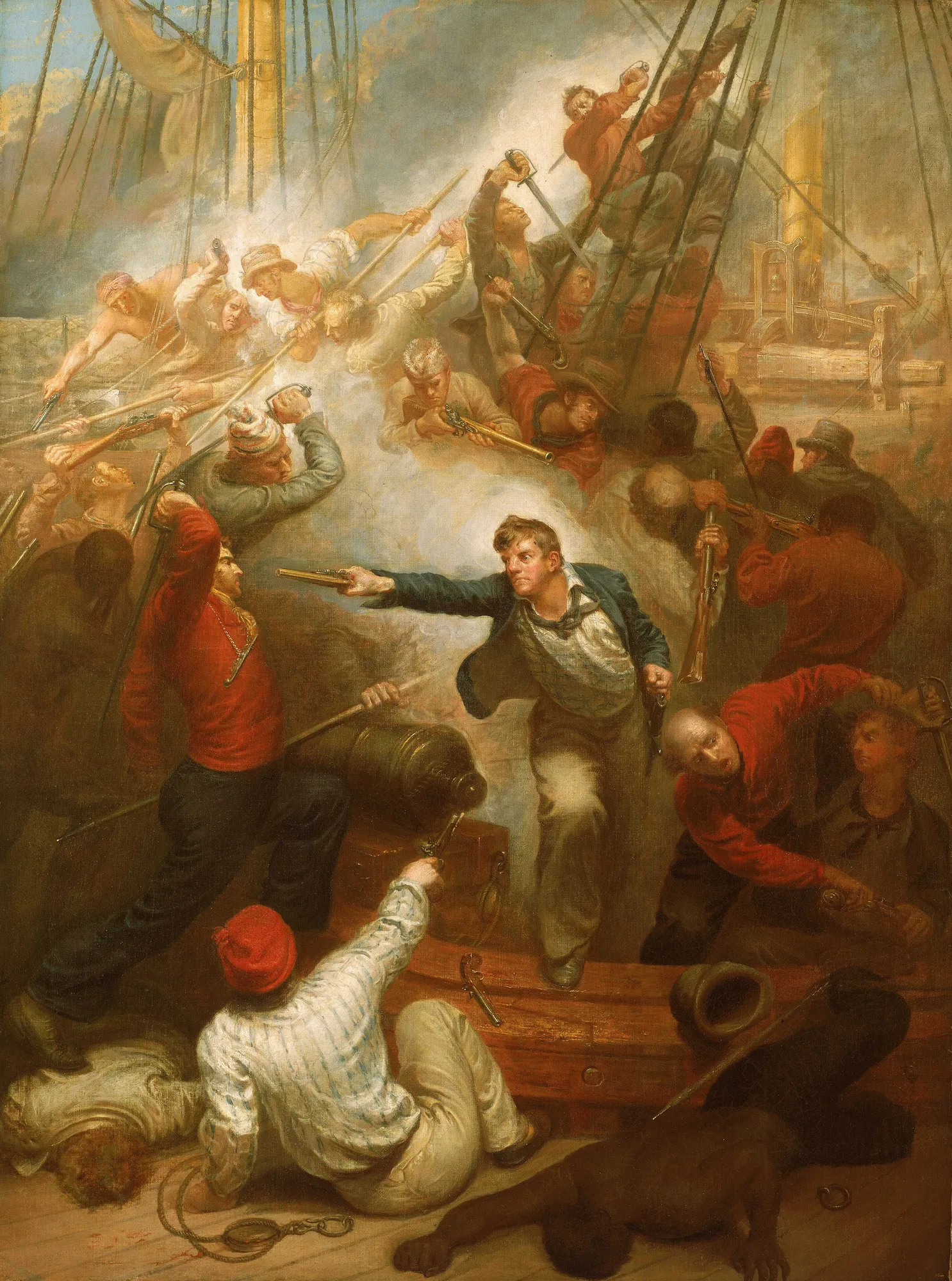 Captain William Rogers Capturing the Jeune Richard