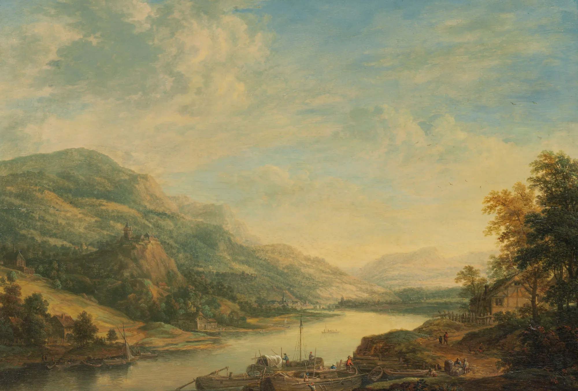 River Landscape along the Main