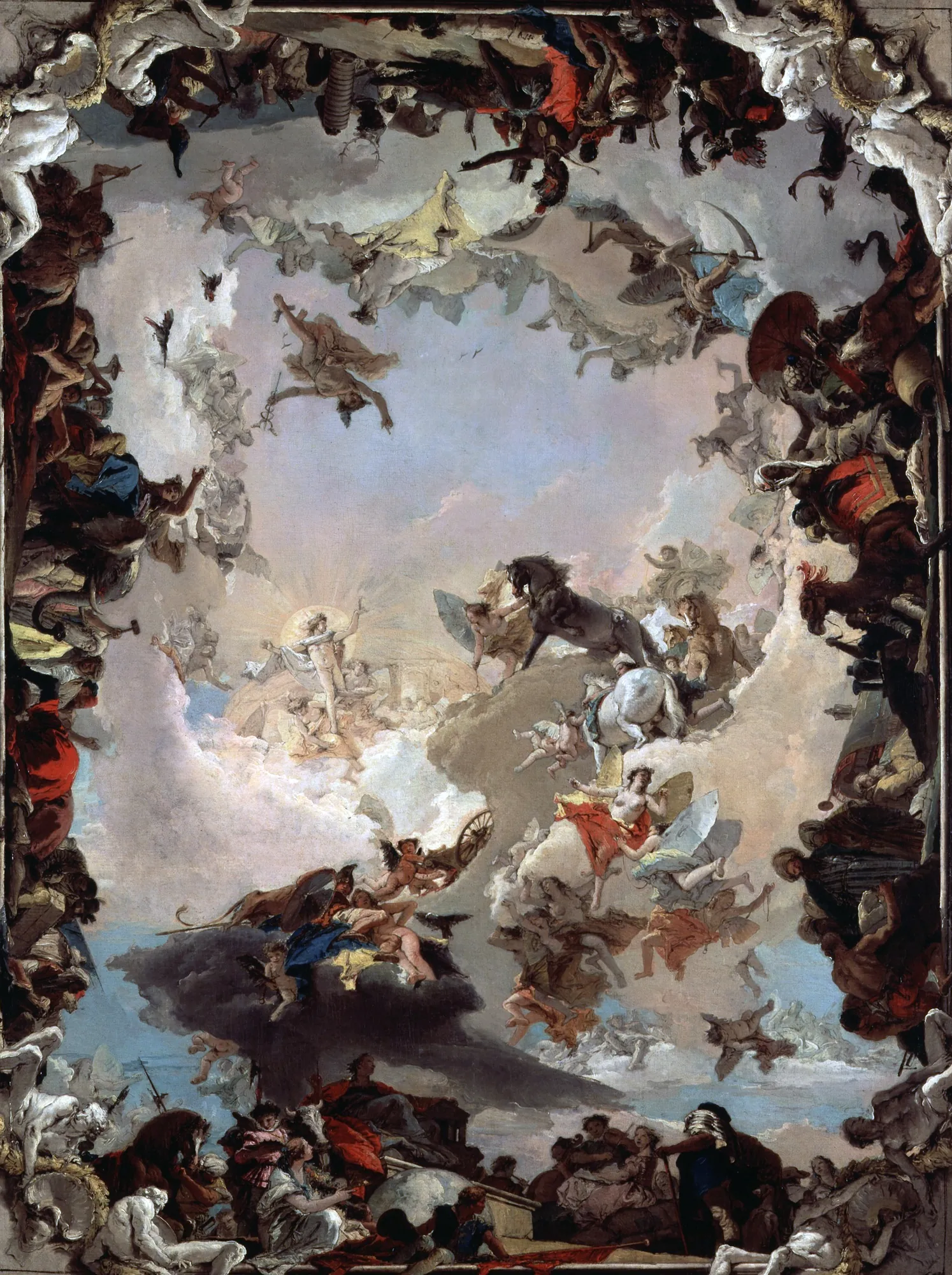 Allegory of the Planets and Continents