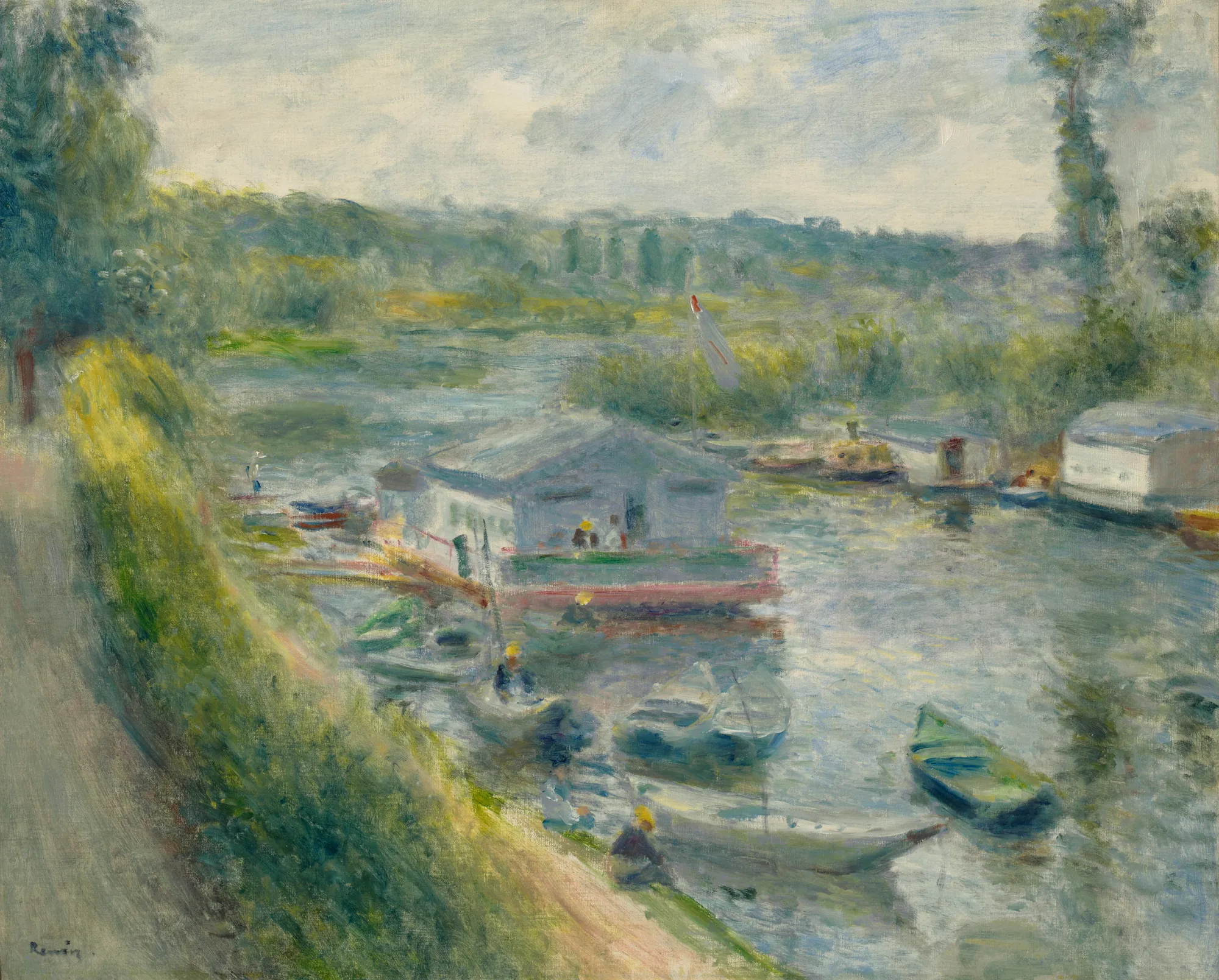 Wash-House Boat at Bas-Meudon