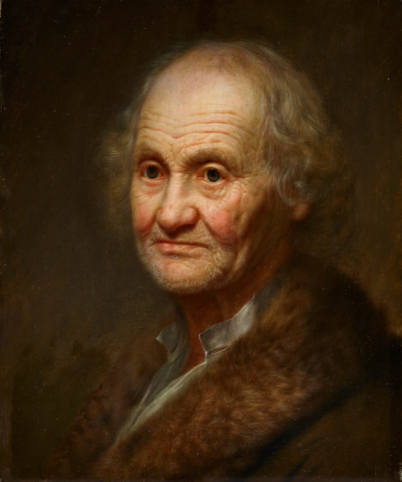 Old Man in a Fur-Trimmed Coat