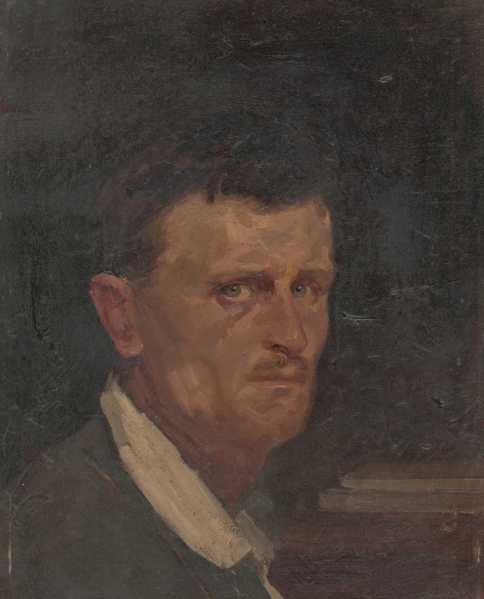 Self-Portrait in Three Quarter Profile